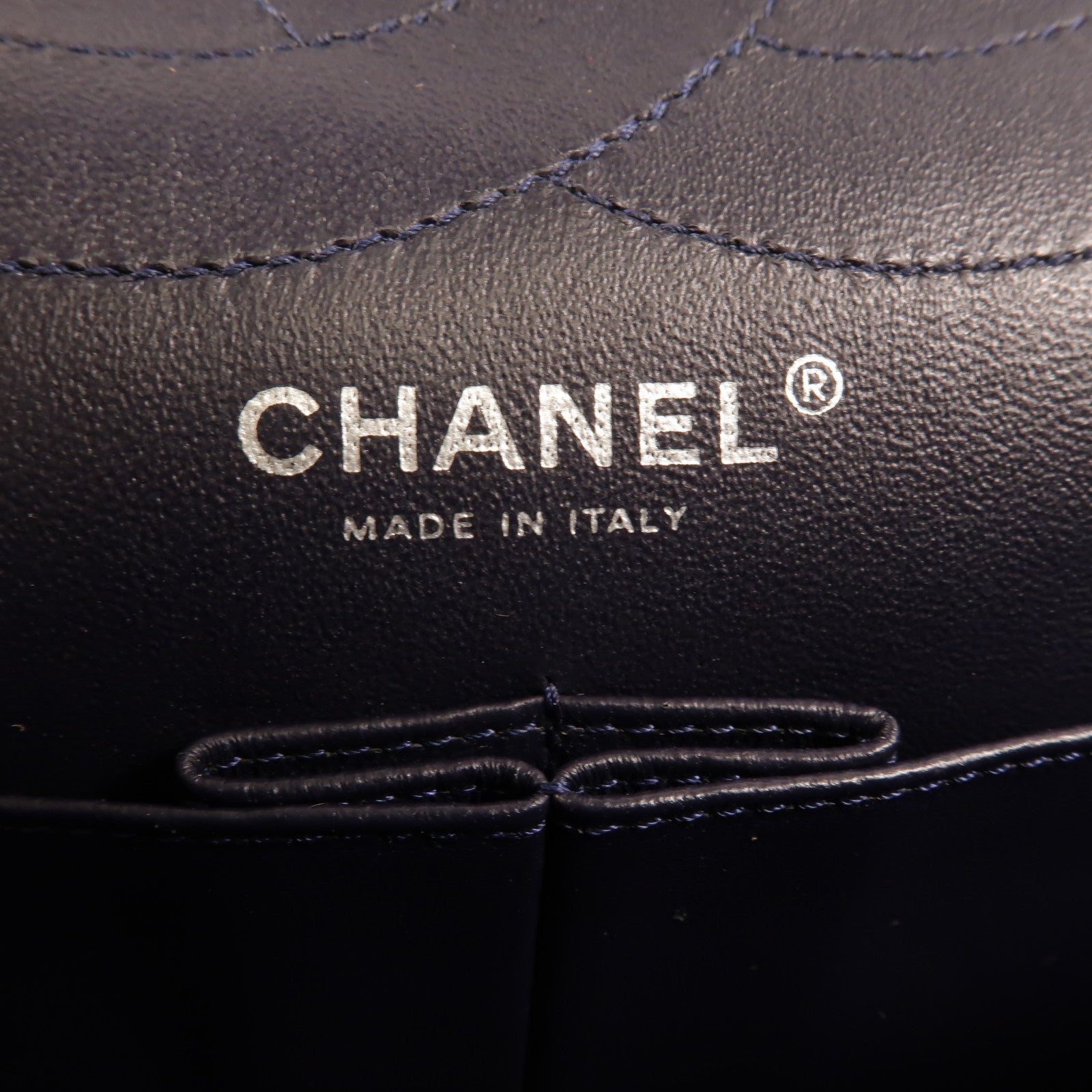 CHANEL 牛皮皮革Chanel 2.55 Large鏈帶肩背袋