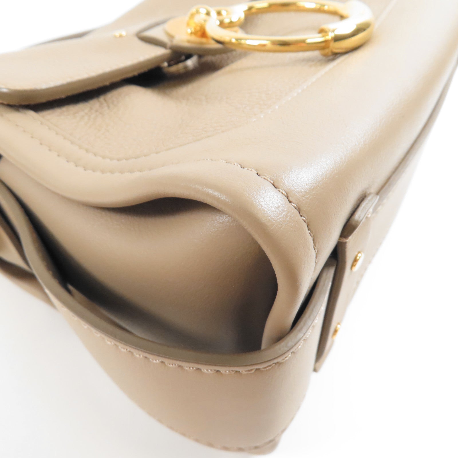 Chloe 【激減優惠】牛皮皮革Mini Tess Day金扣手挽肩背兩用袋