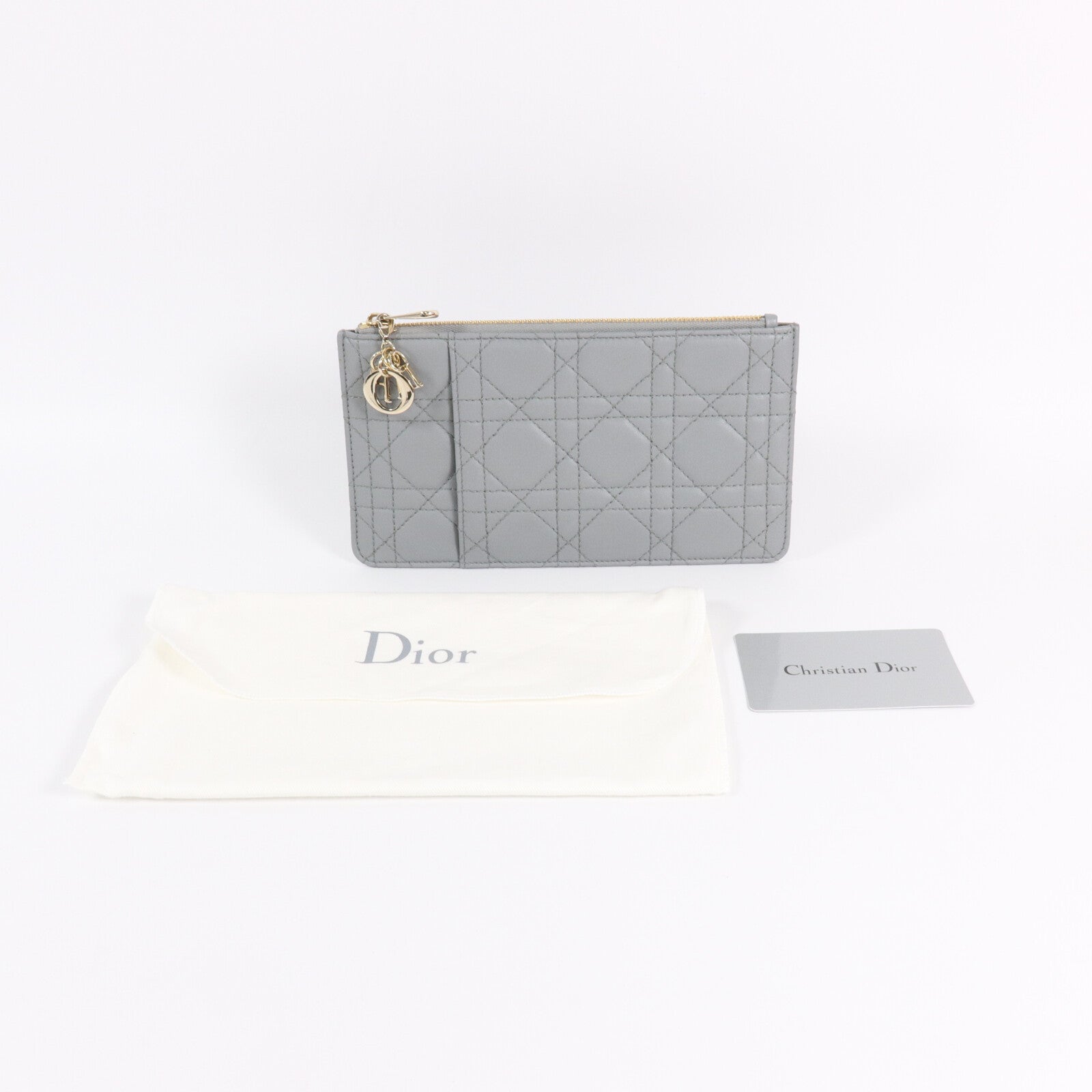 Dior 羊皮皮革Pouch Wallet長錢包