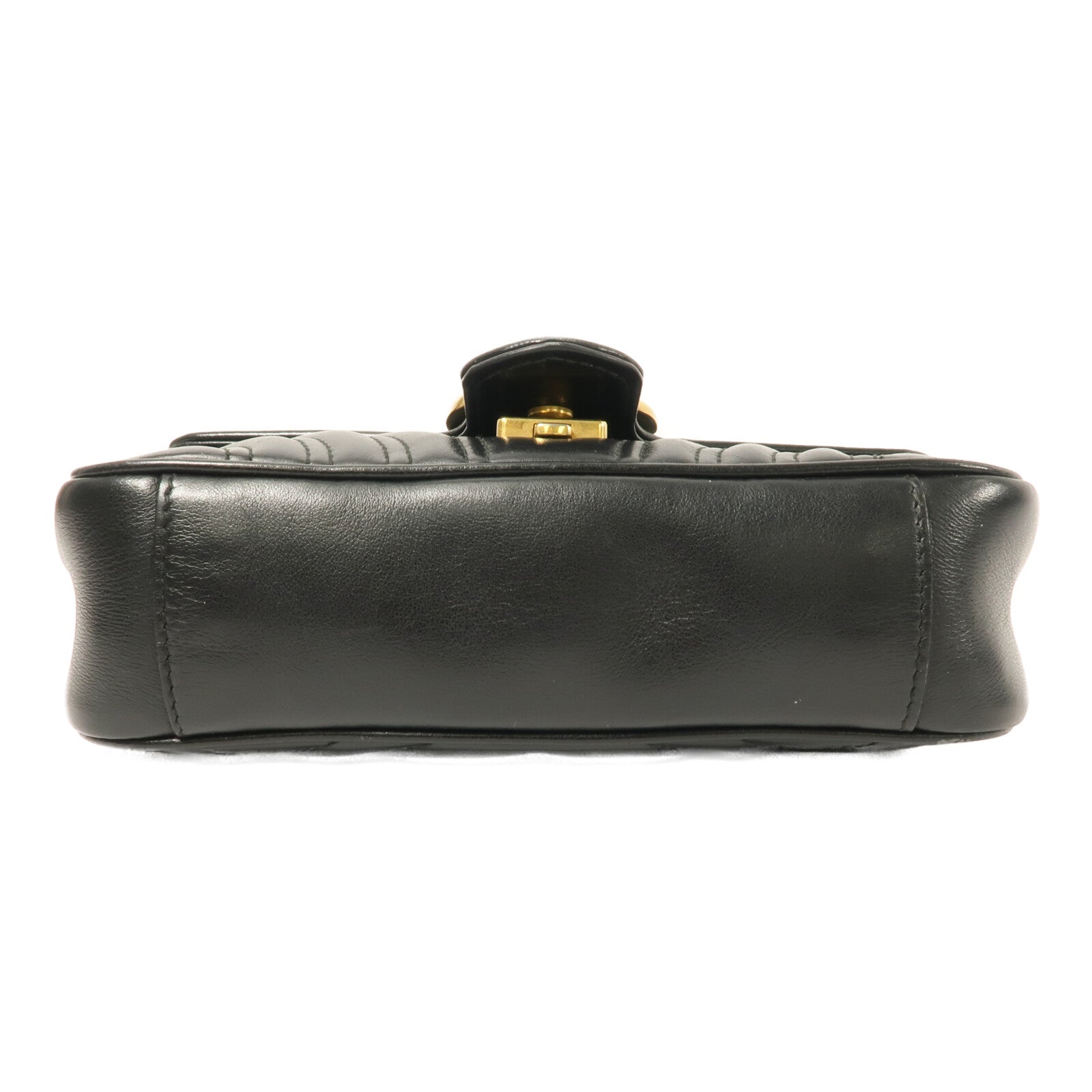 GUCCI 牛皮皮革GG Marmont Small鏈帶肩背袋