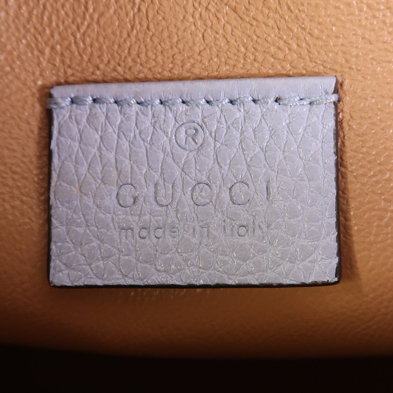 GUCCI 牛皮皮革Shoulder Bag銀扣手挽肩背兩用袋