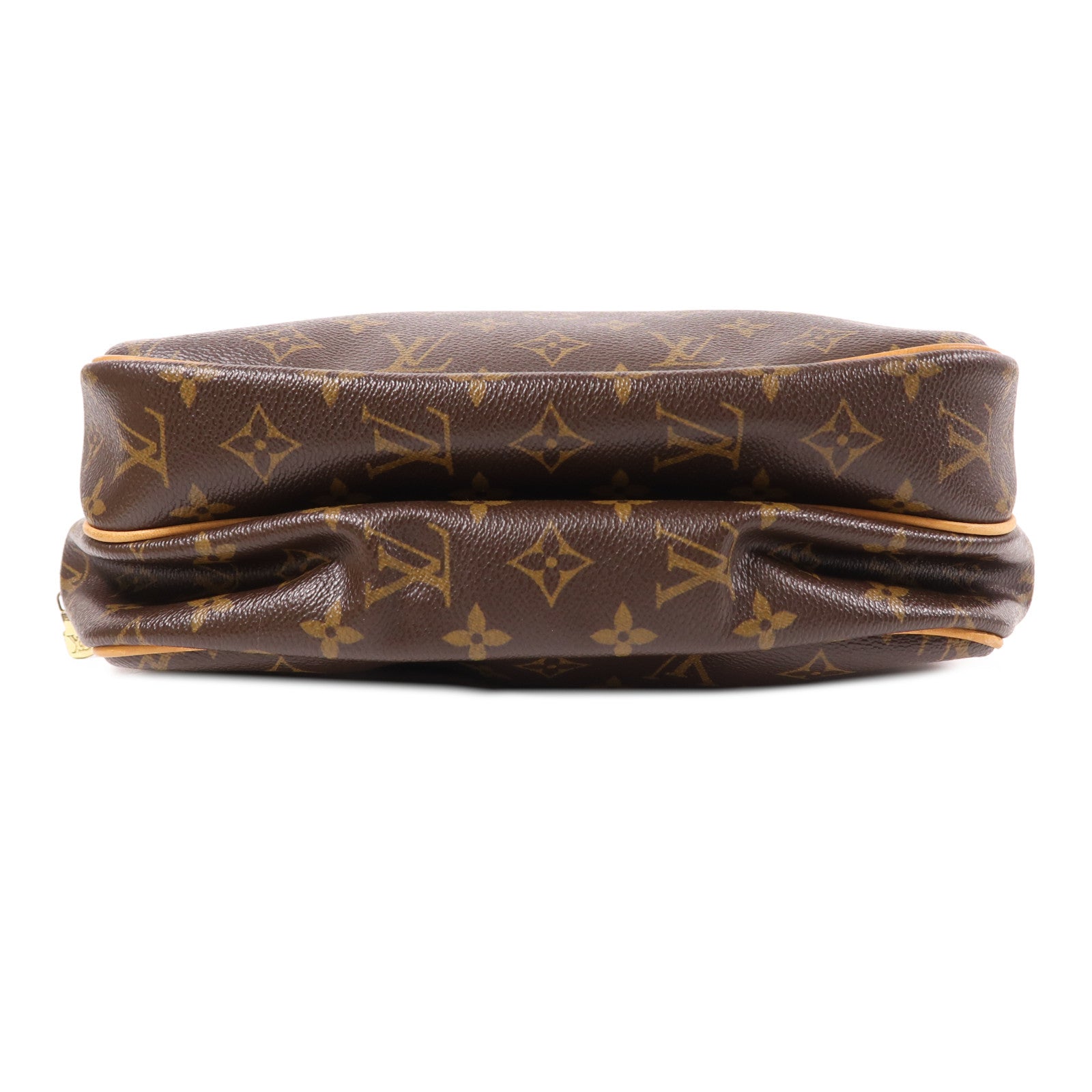 LOUIS VUITTON 【激減優惠】Monogram Reporter PM金扣肩背袋棕色