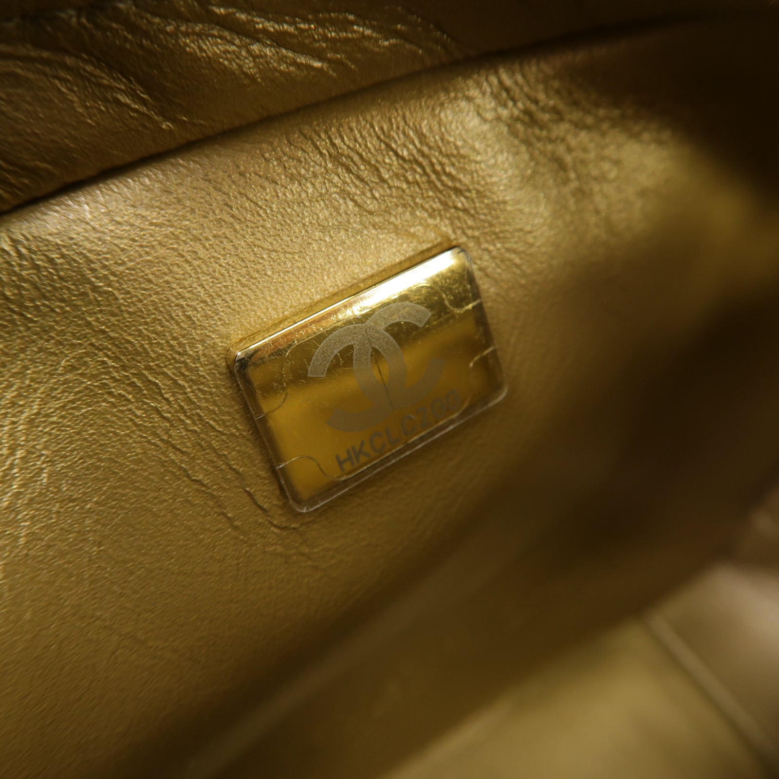 CHANEL 【激減優惠】菱格羊皮皮革Camera Bag金扣鏈帶肩背袋黒色