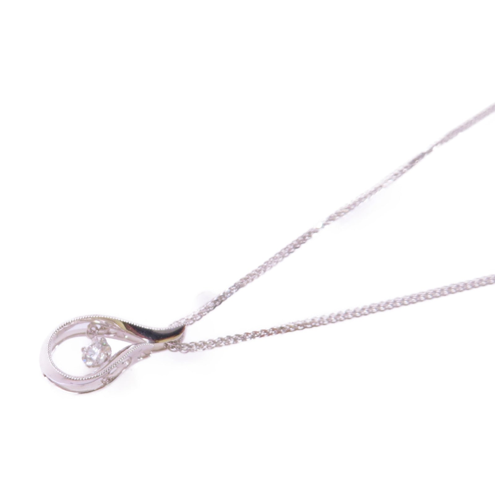 JEWELRY 18K白金/0.23ct鑽石Diamond Necklace項鏈