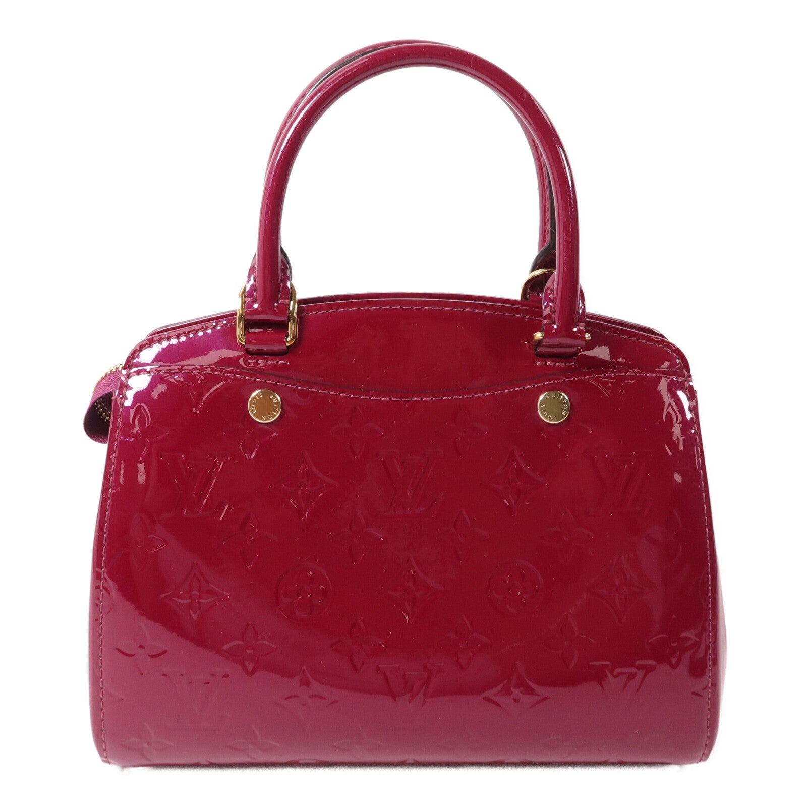 LOUIS VUITTON Monogram Vernis Brera PM手挽肩背兩用袋