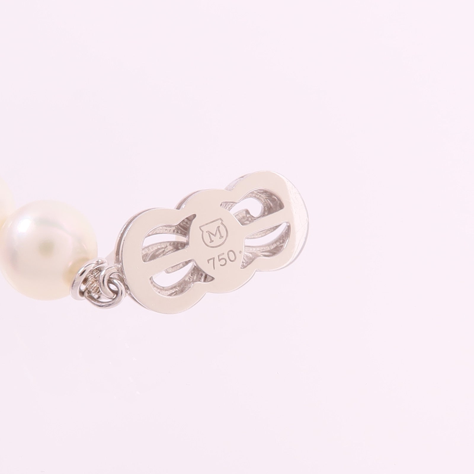 MIKIMOTO 18K白金Pearl Bracelet珍珠手鏈
