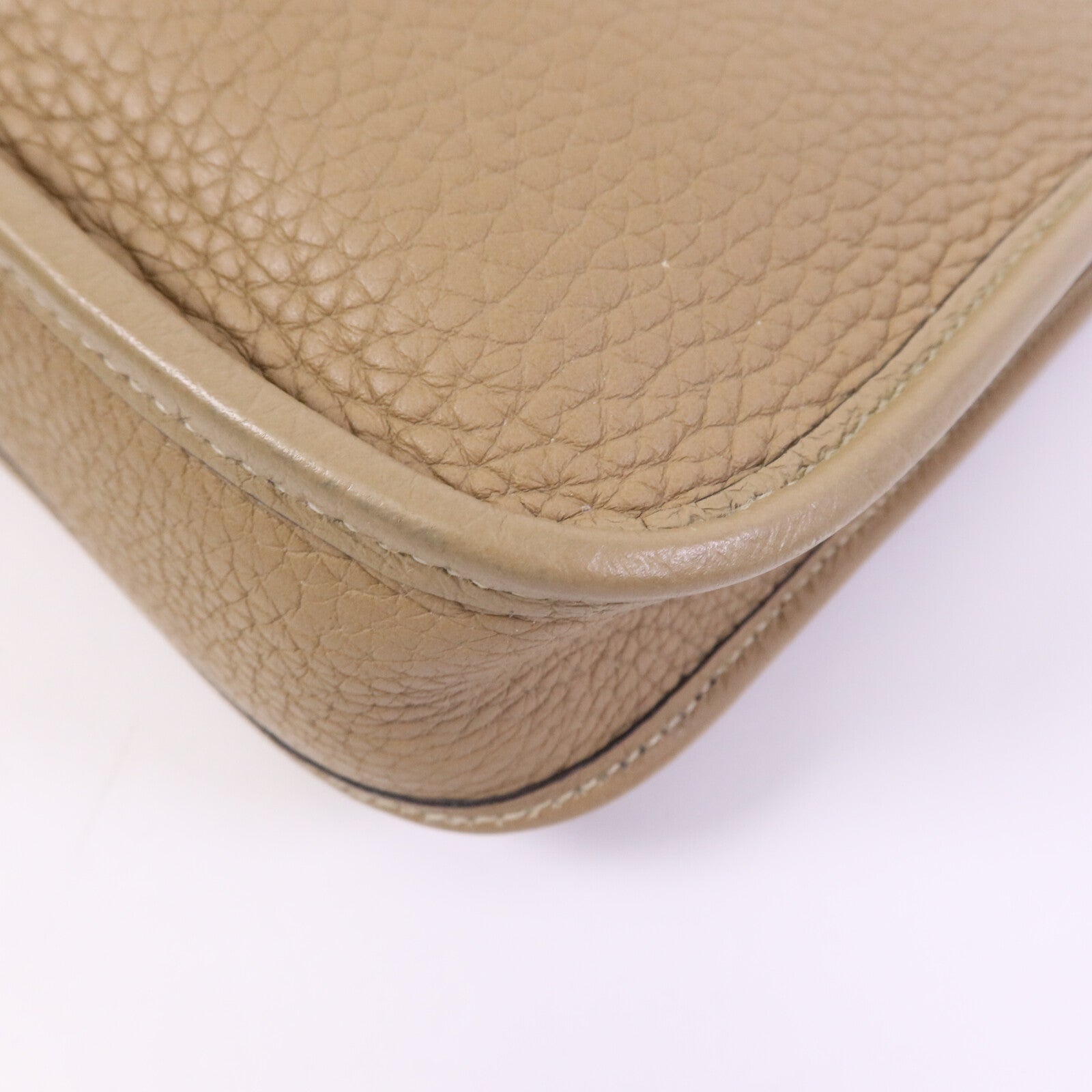 HERMES Clemence皮革Evelyne TPM銀扣肩背袋