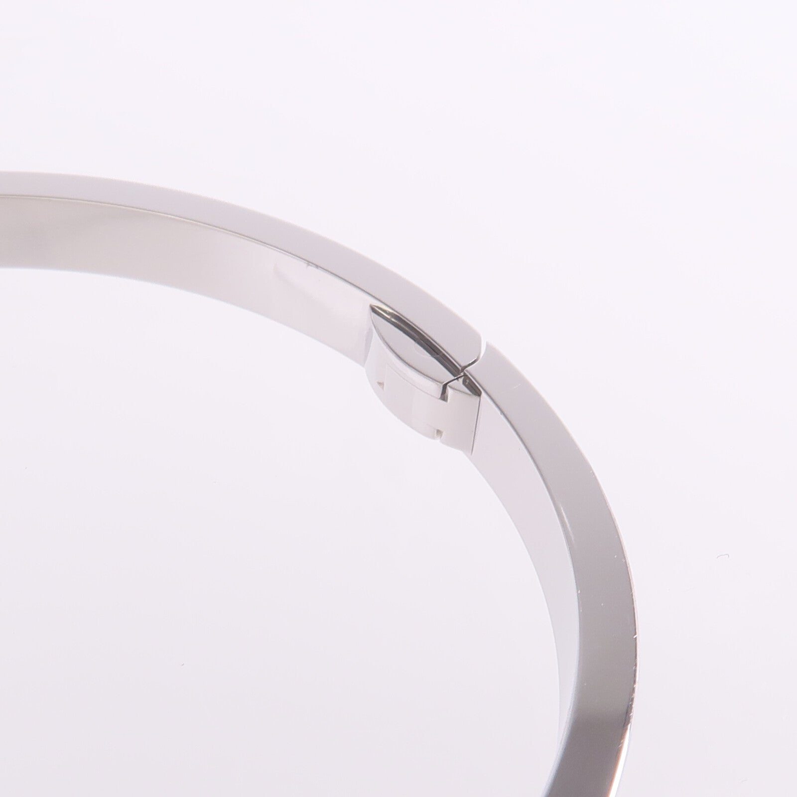 CARTIER 18K白金Love Bangle SM Full Diamond鑽石手鐲Cartier#16