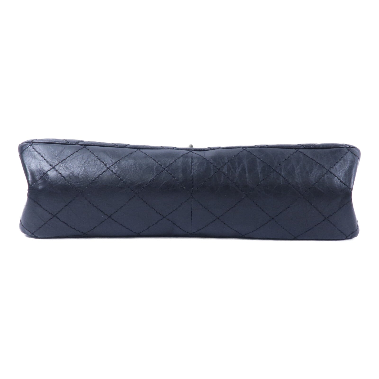 CHANEL 牛皮皮革2.55 Jumbo鏈帶肩背袋