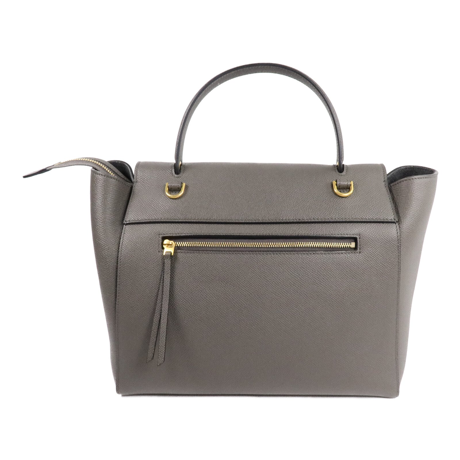 CELINE 牛皮皮革Micro Belt手扣手挽肩背兩用袋