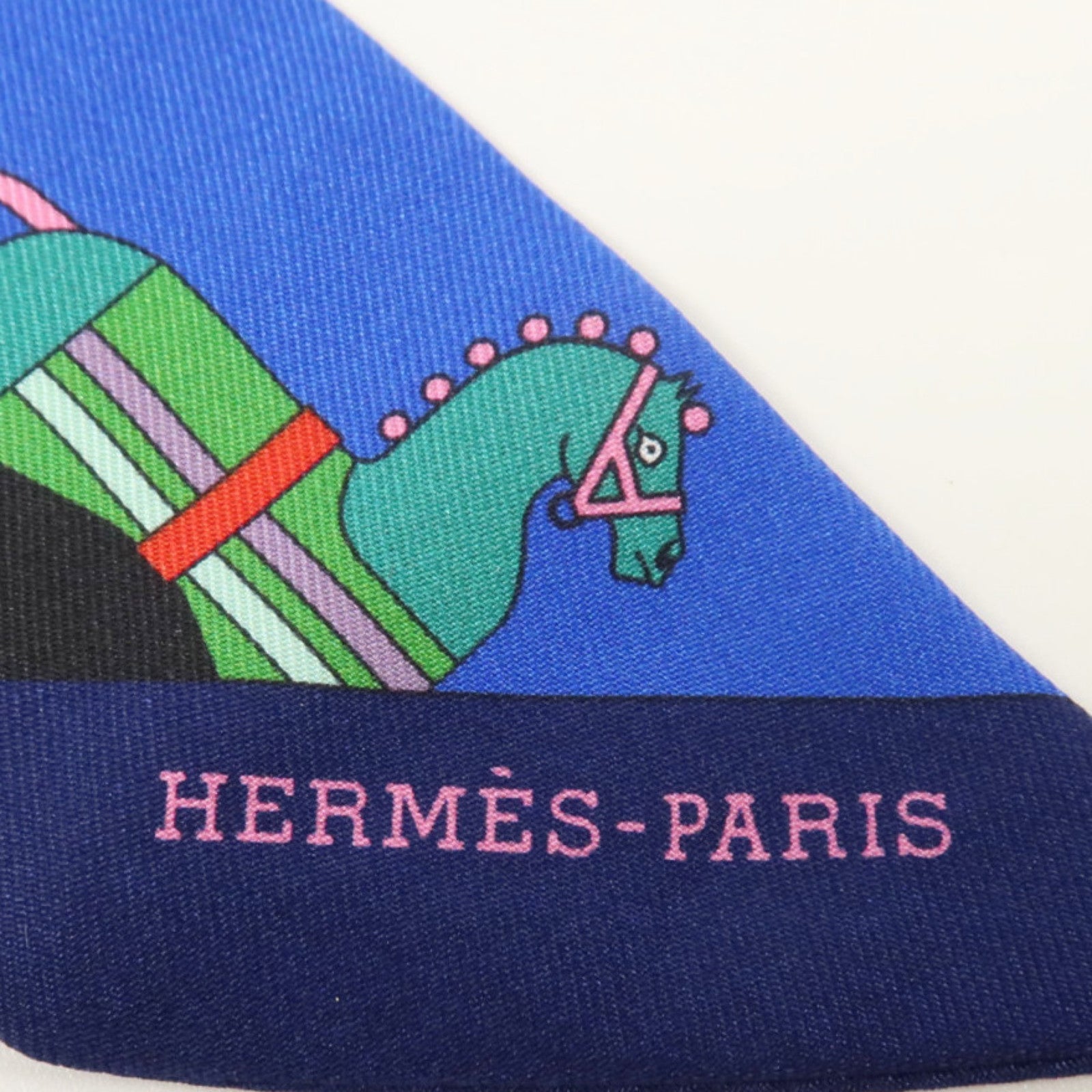 HERMES 絲質Twilly絲巾