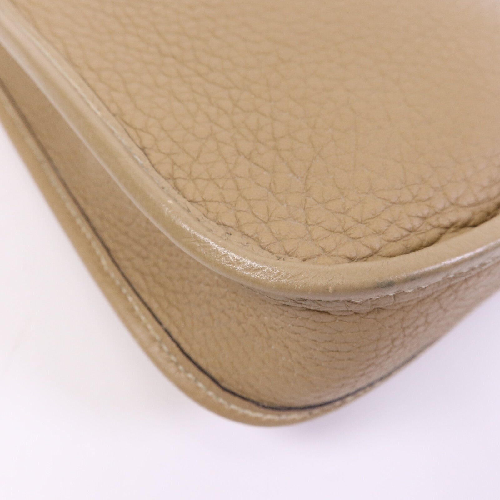 HERMES Clemence皮革Evelyne TPM銀扣肩背袋