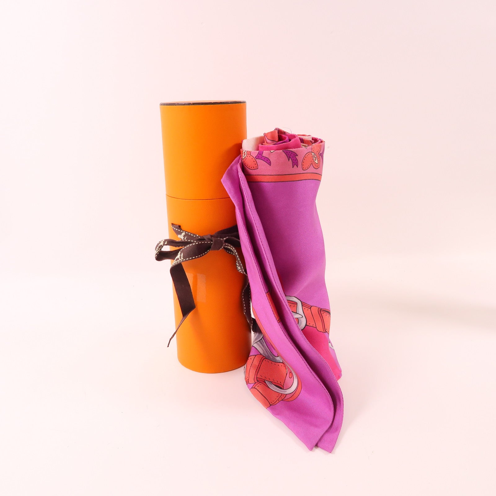 HERMES 絲質Maxi Twilly絲巾