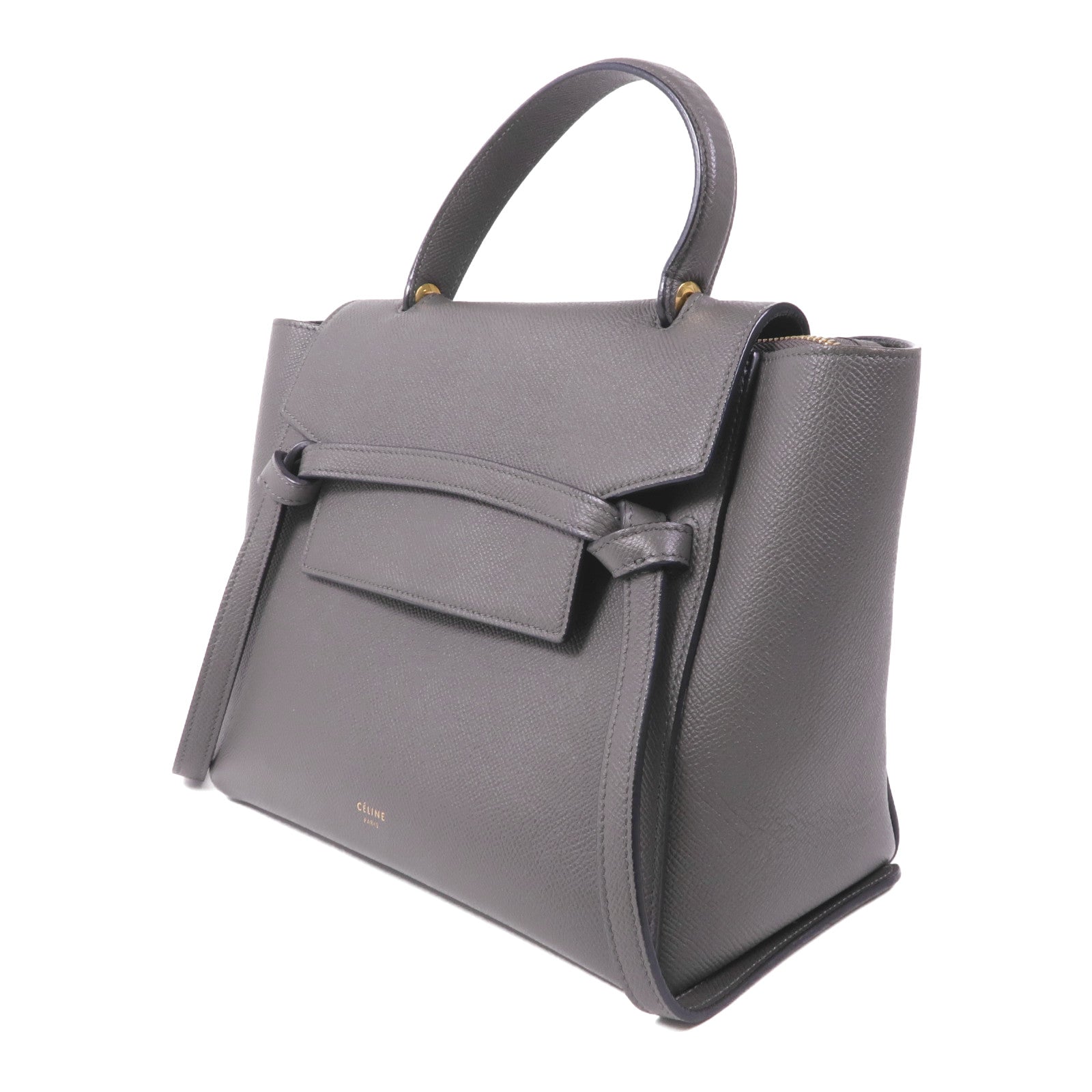 CELINE 牛皮皮革Nano Belt Bag金扣手挽肩背兩用袋