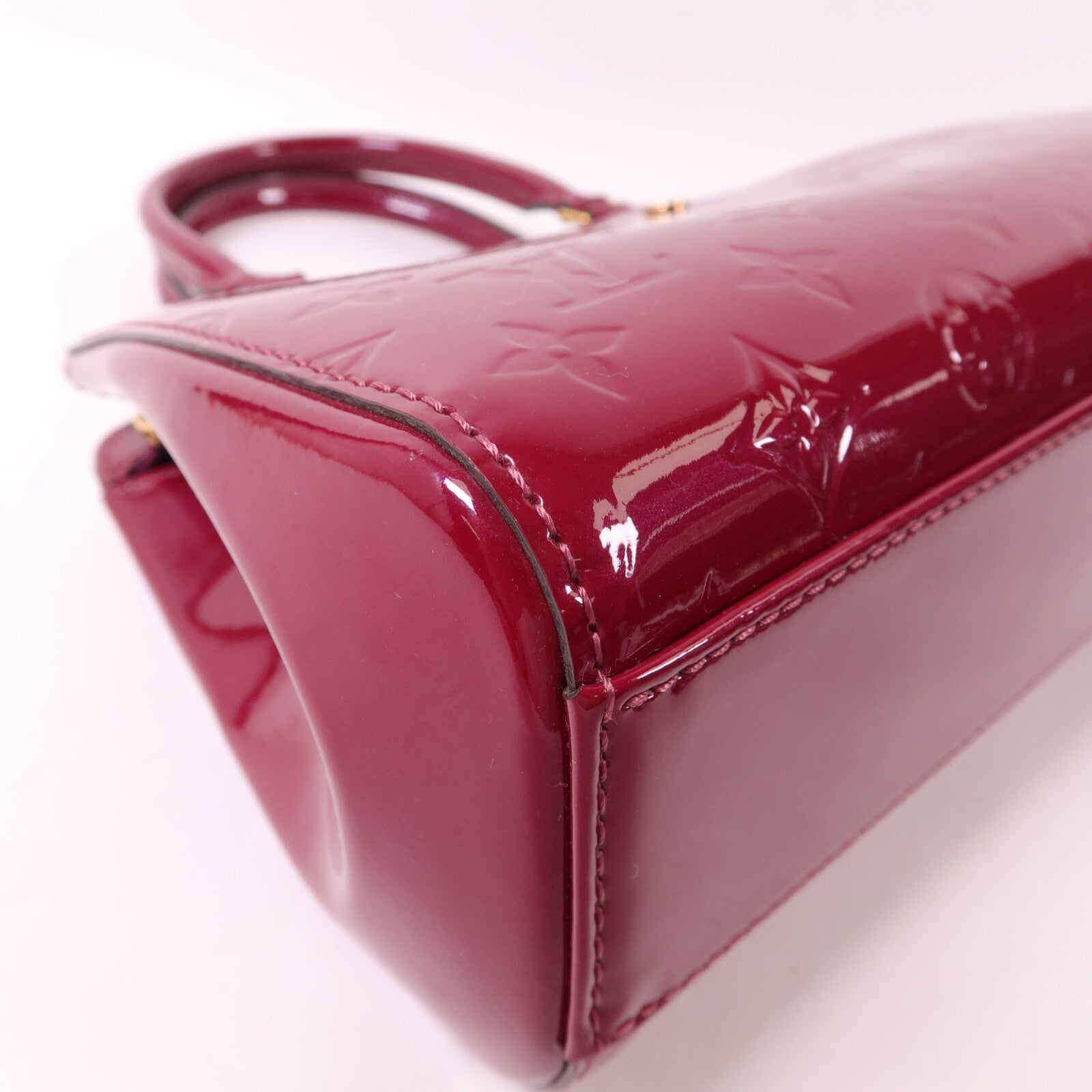 LOUIS VUITTON Monogram Vernis Brera PM手挽肩背兩用袋