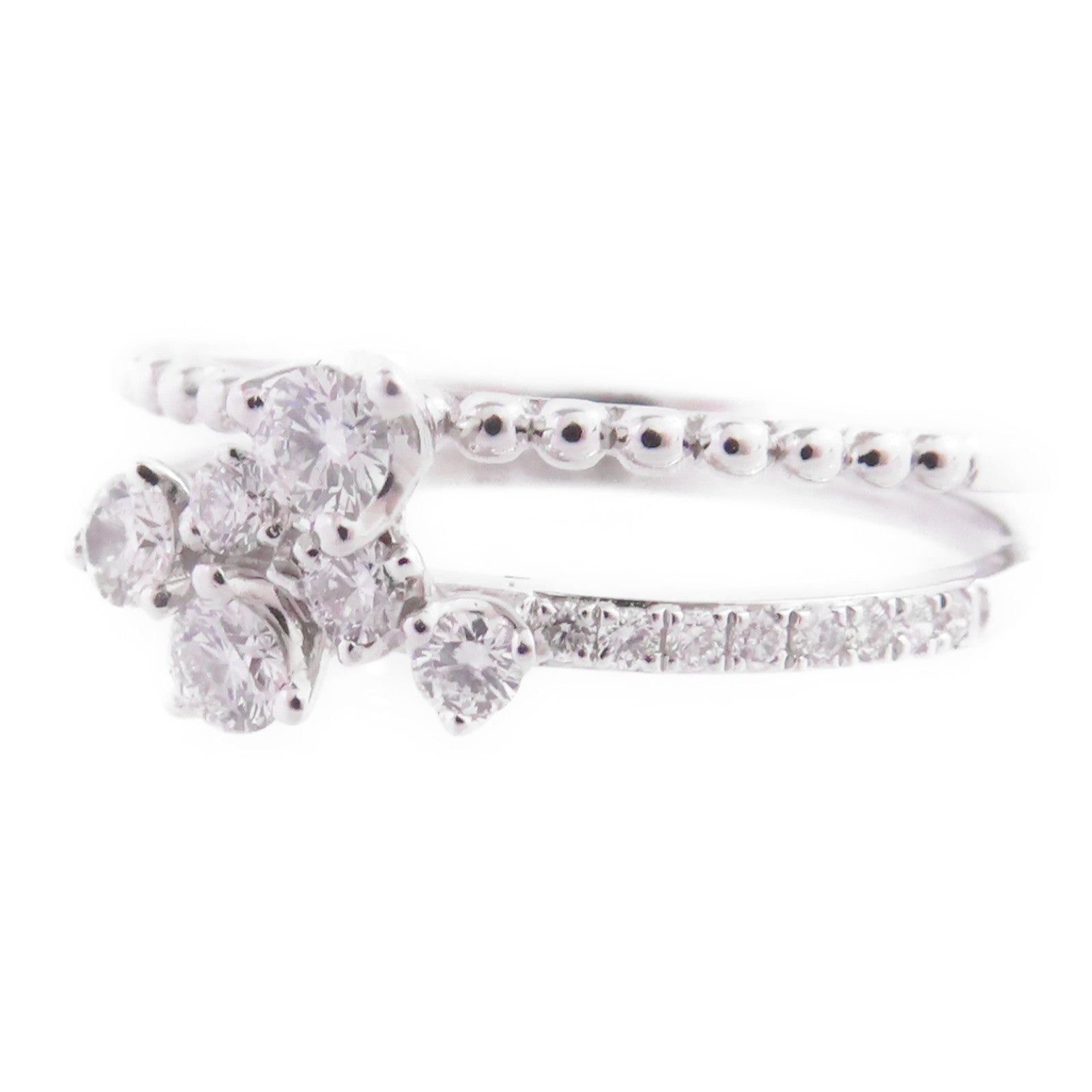 JEWELRY 【激減優惠】18K白金/鑽石Diamond Ring戒指US#6.5