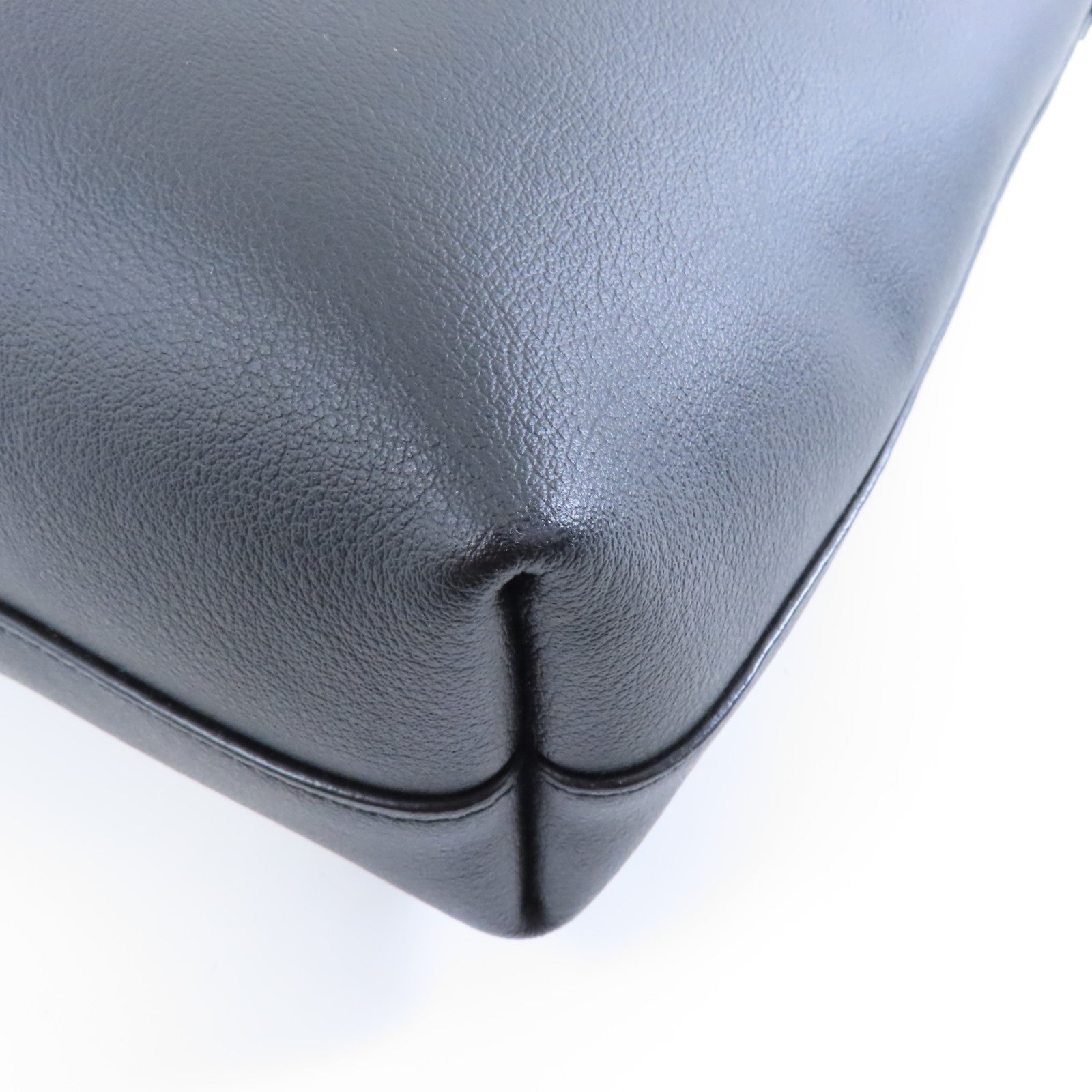 SAINT LAURENT 牛皮皮革Toy Shopping Bag金扣手挽肩背兩用袋黑色