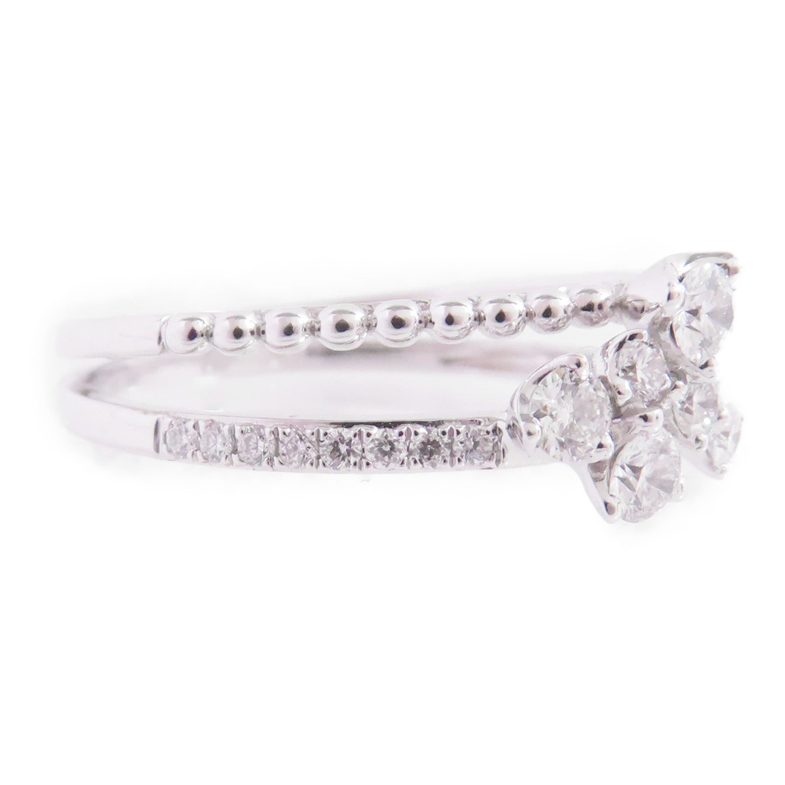 JEWELRY 【激減優惠】18K白金/鑽石Diamond Ring戒指US#6.5