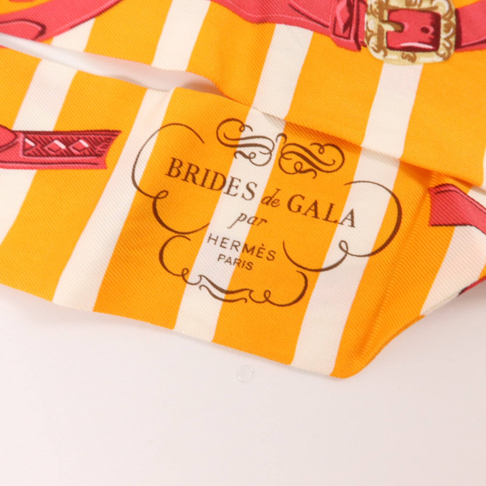 HERMES 絲質Twilly絲巾