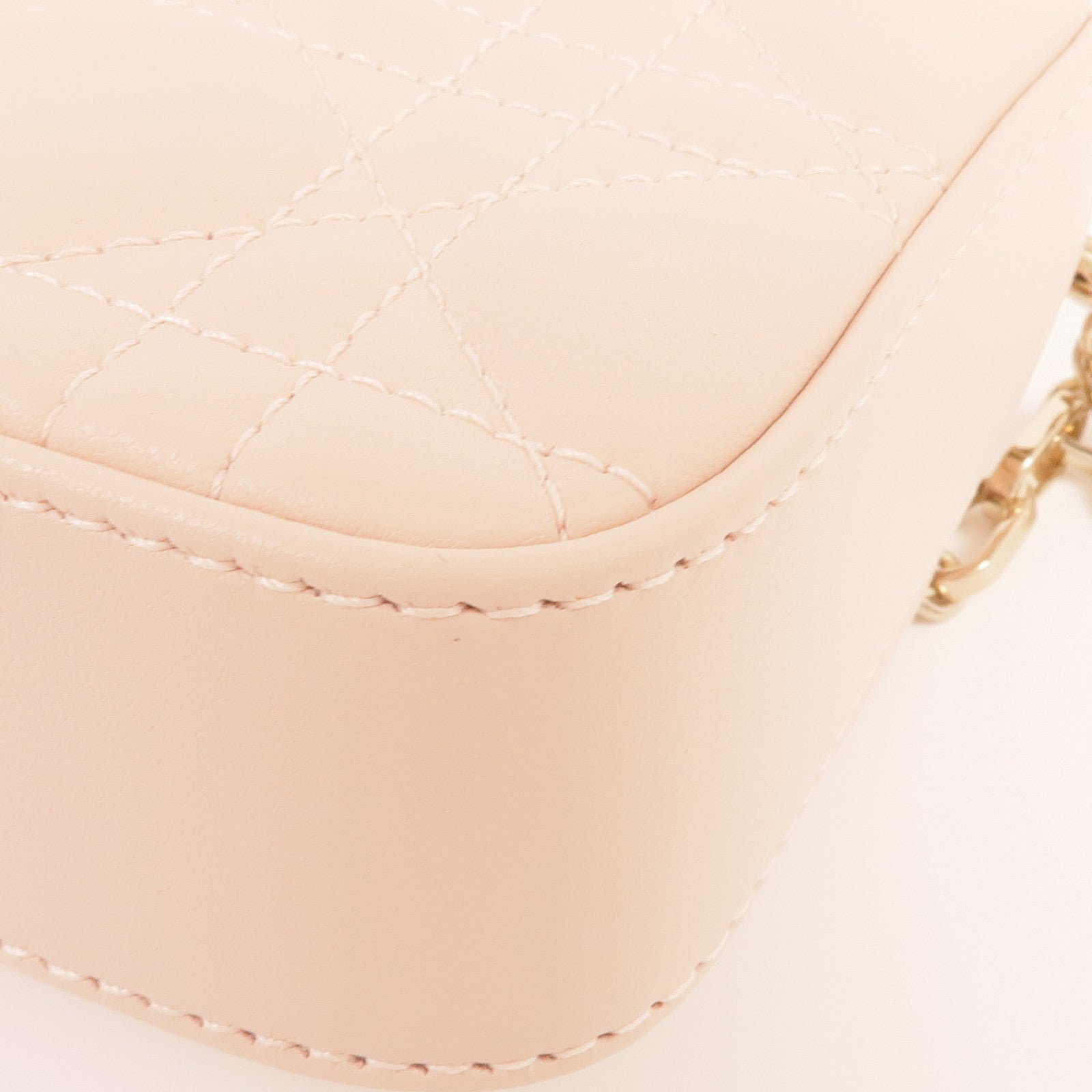 Dior 羊皮皮革Chain Shoulder金扣鏈帶肩背袋