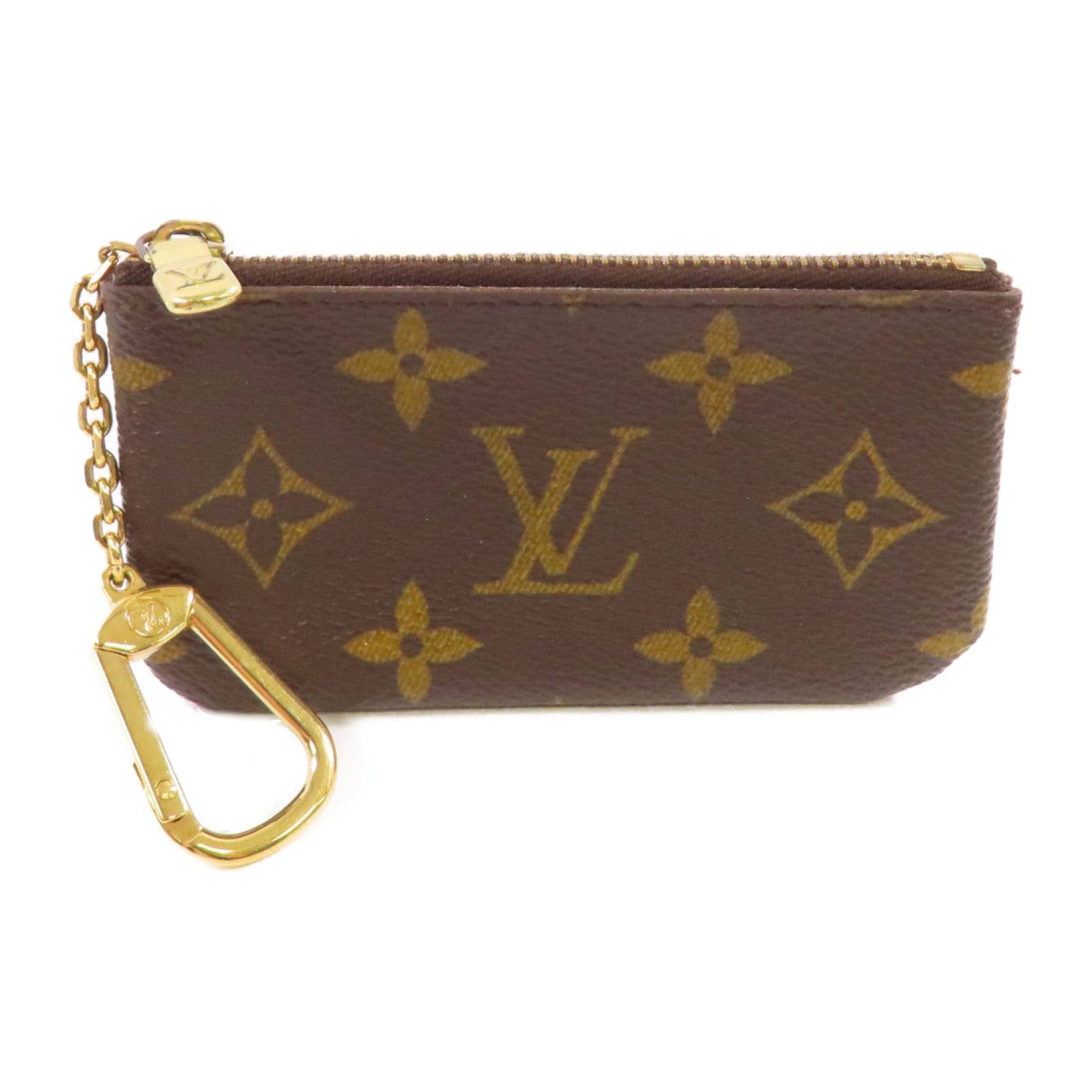 LOUIS VUITTON Monogram Key Pouch金扣鎖匙包