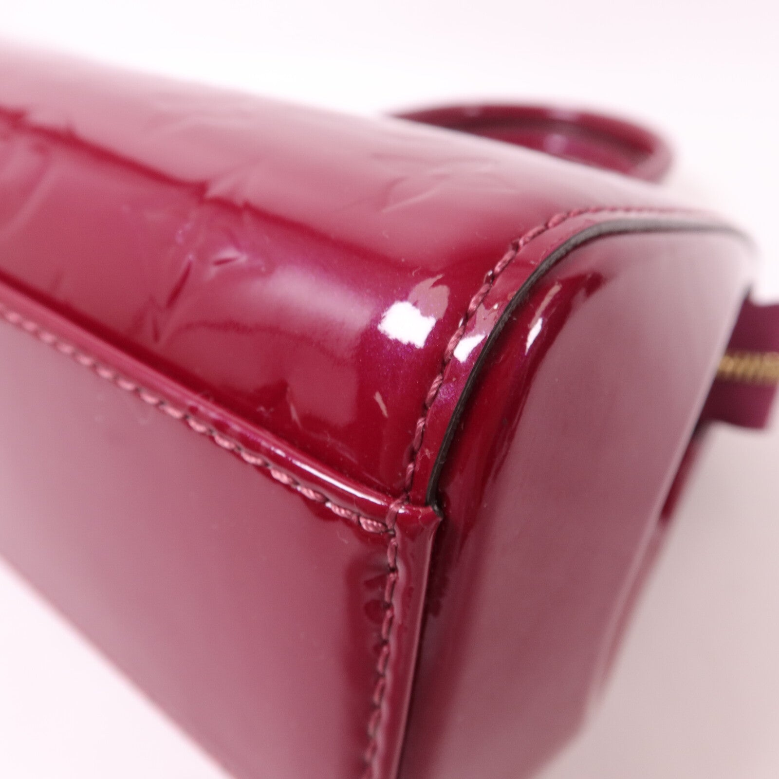 LOUIS VUITTON Monogram Vernis Brera PM手挽肩背兩用袋