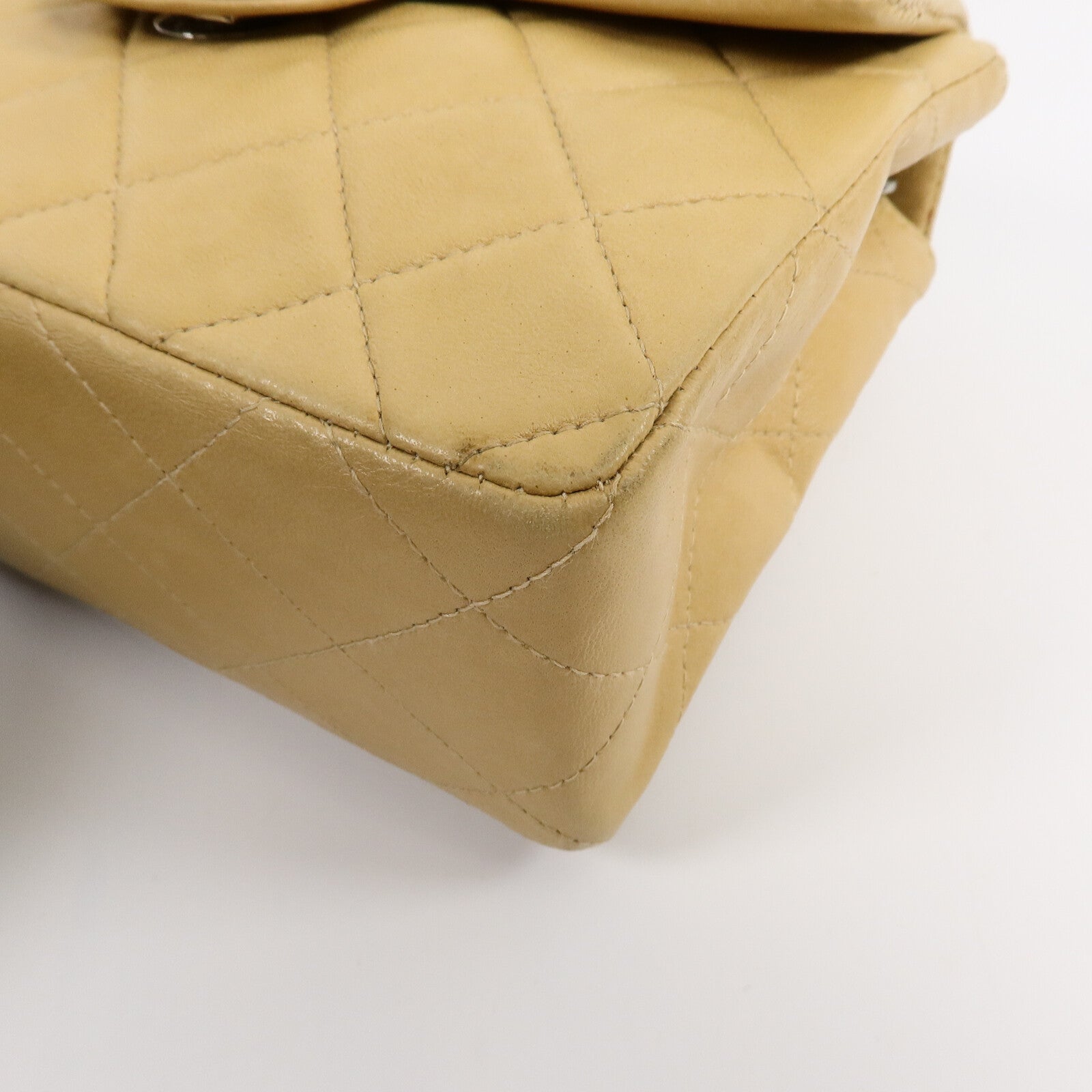 CHANEL 羊皮皮革Mini Classic 17鏈帶肩背袋