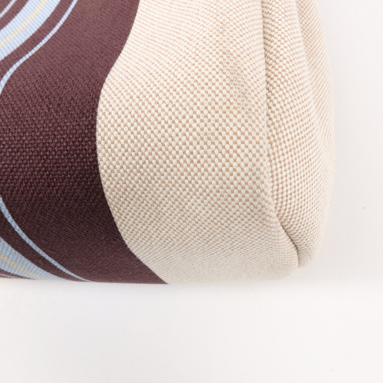 HERMES Toile H帆布Herbag PM Laquered手挽肩背兩用袋