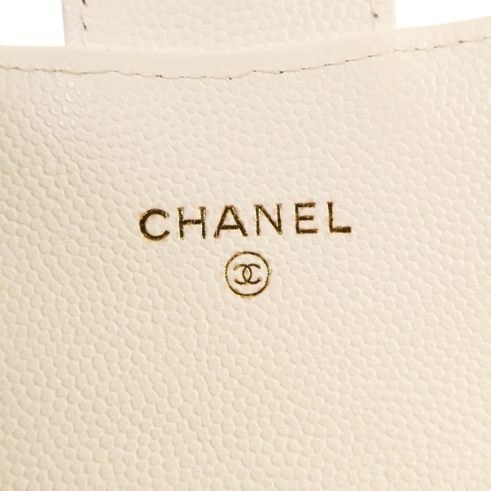 CHANEL 牛皮皮革Mini Bag With Chain金扣鏈帶肩背袋
