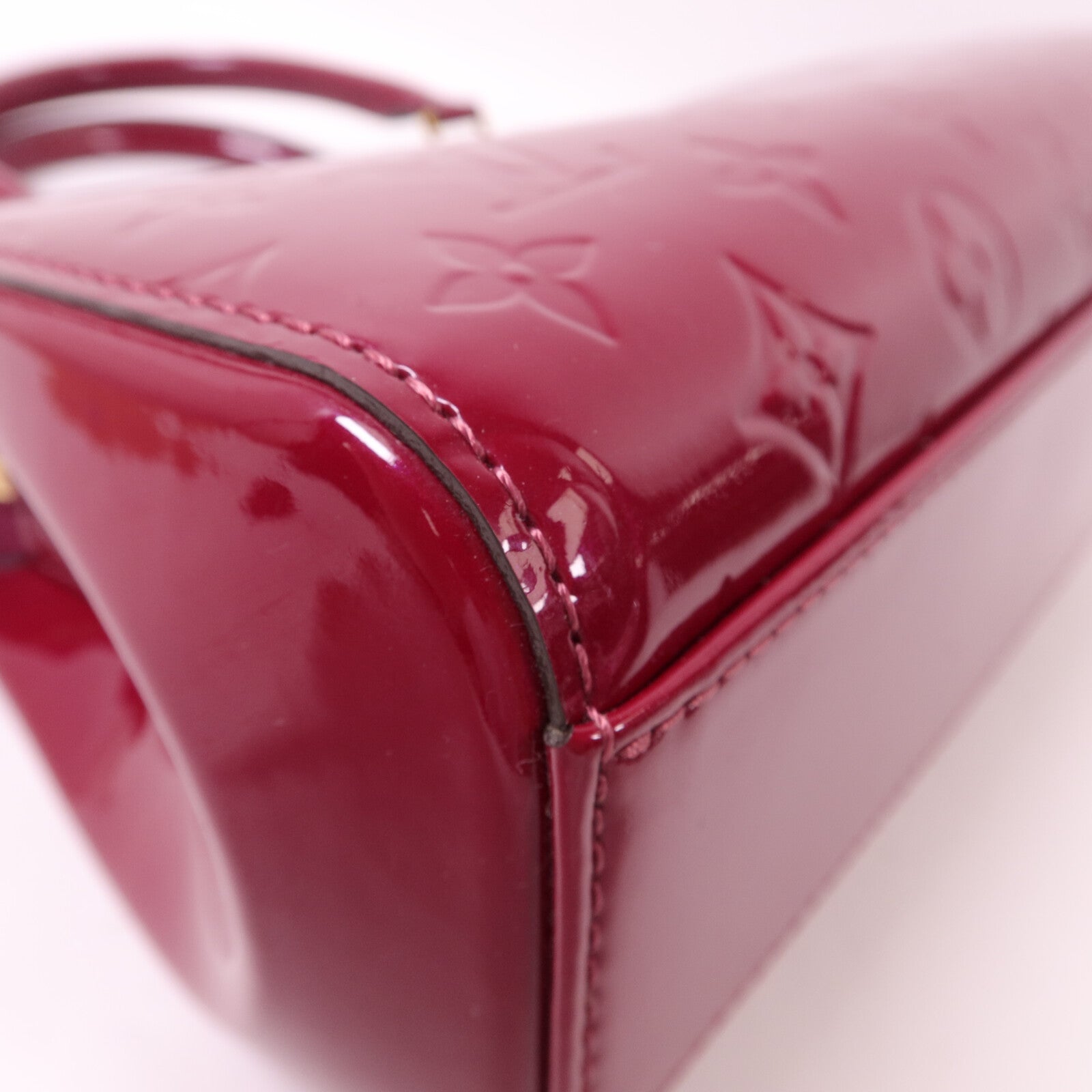 LOUIS VUITTON Monogram Vernis Brera PM手挽肩背兩用袋
