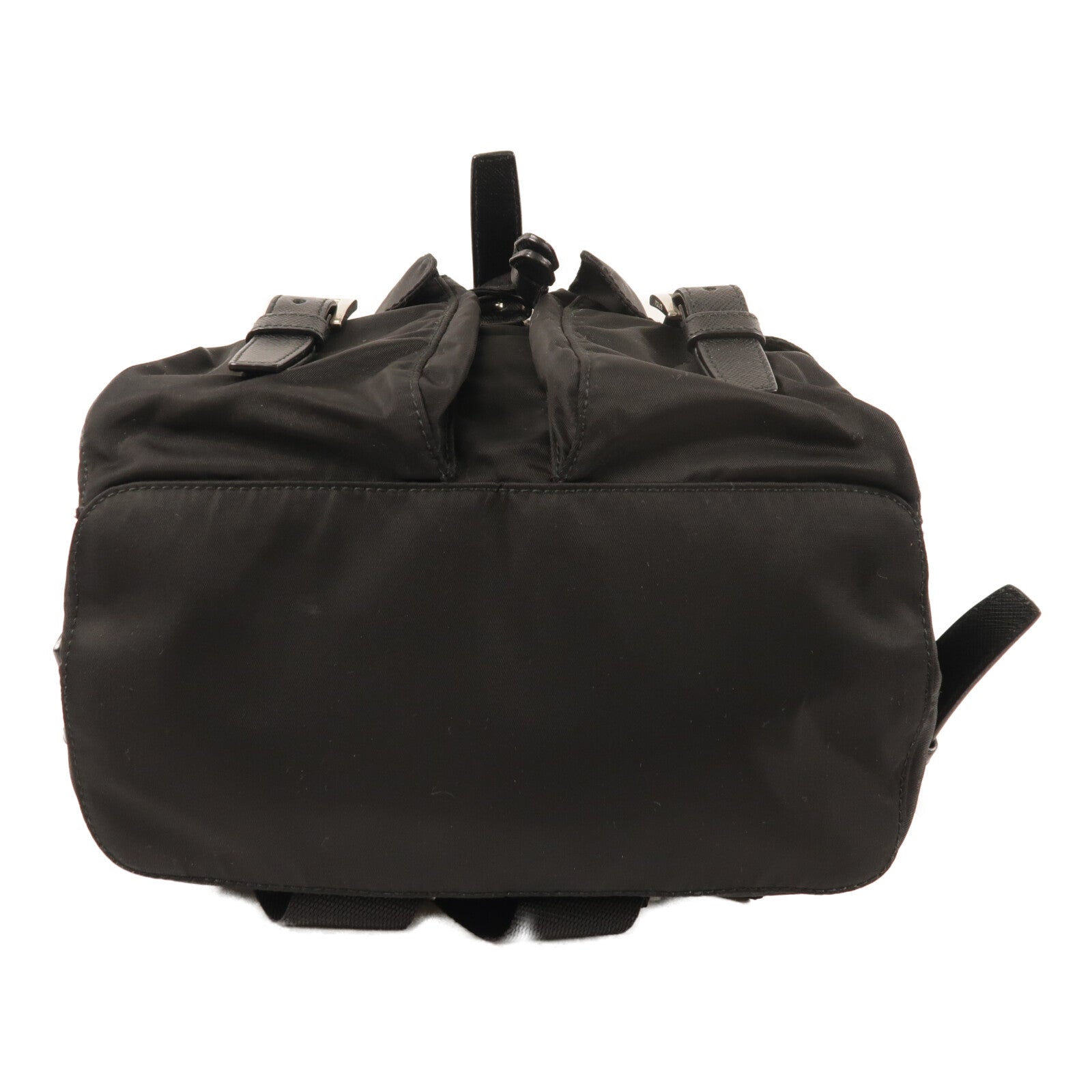 PRADA 尼龍Backpack銀扣背包