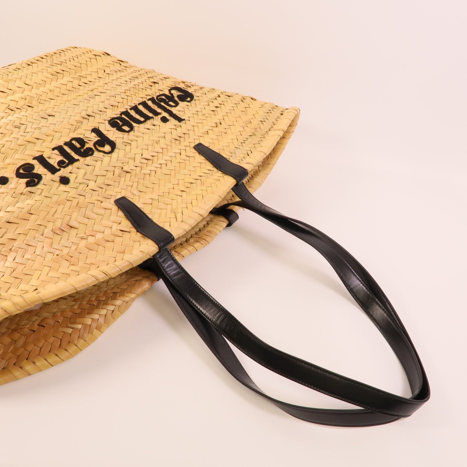 CELINE Raffia Classic Panier Medium肩背袋