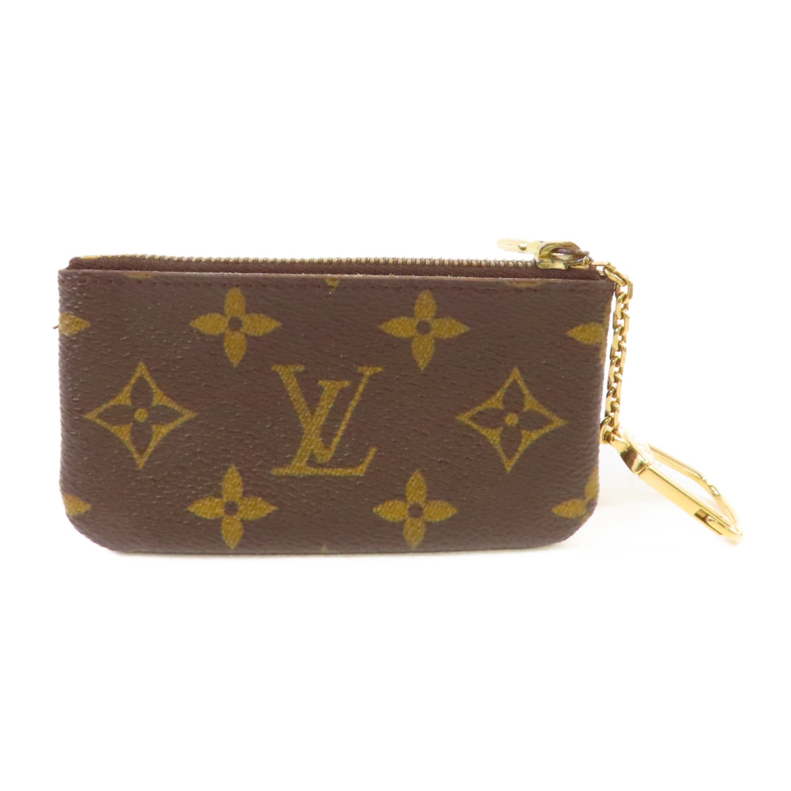 LOUIS VUITTON Monogram Key Pouch金扣鎖匙包