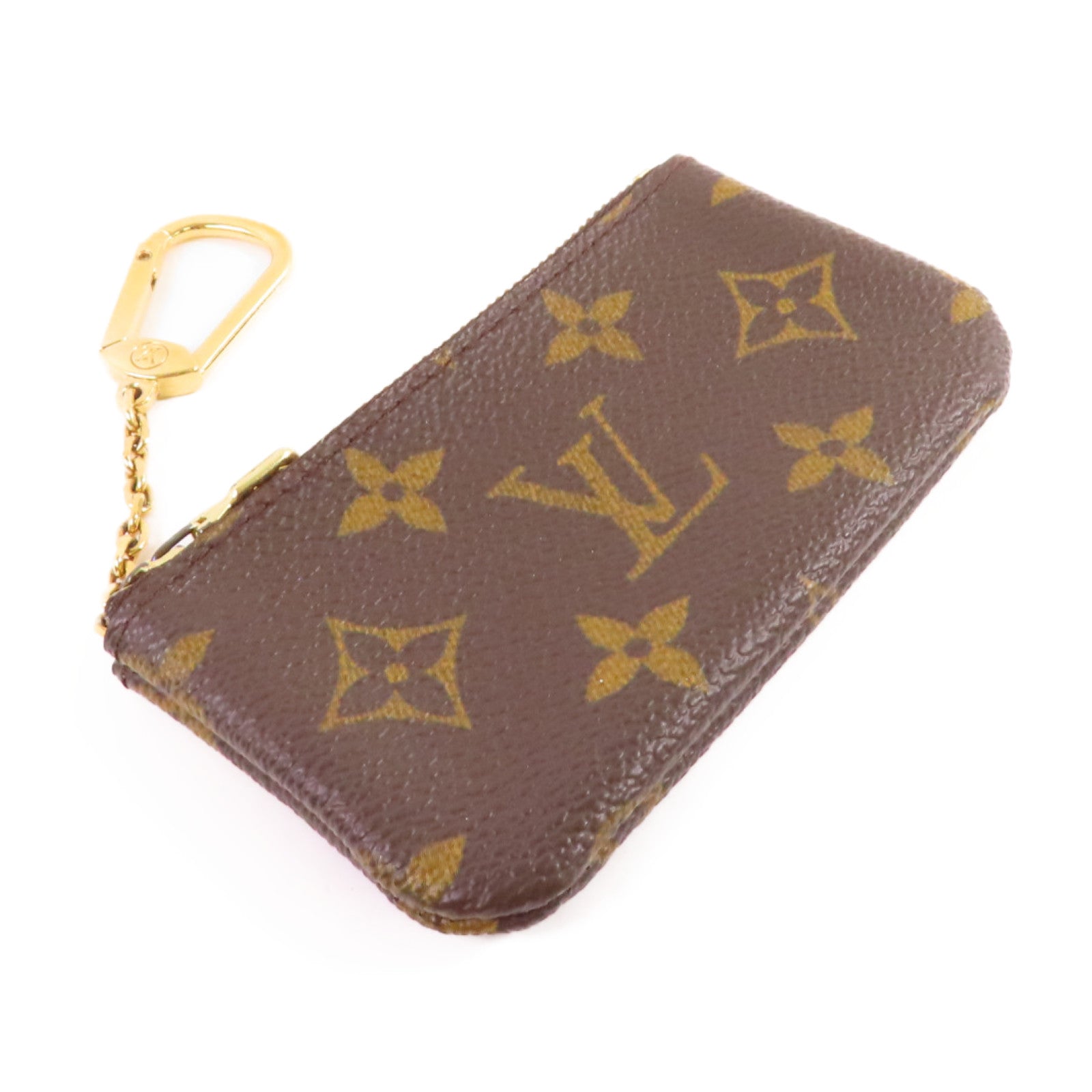 LOUIS VUITTON Monogram Key Pouch金扣鎖匙包