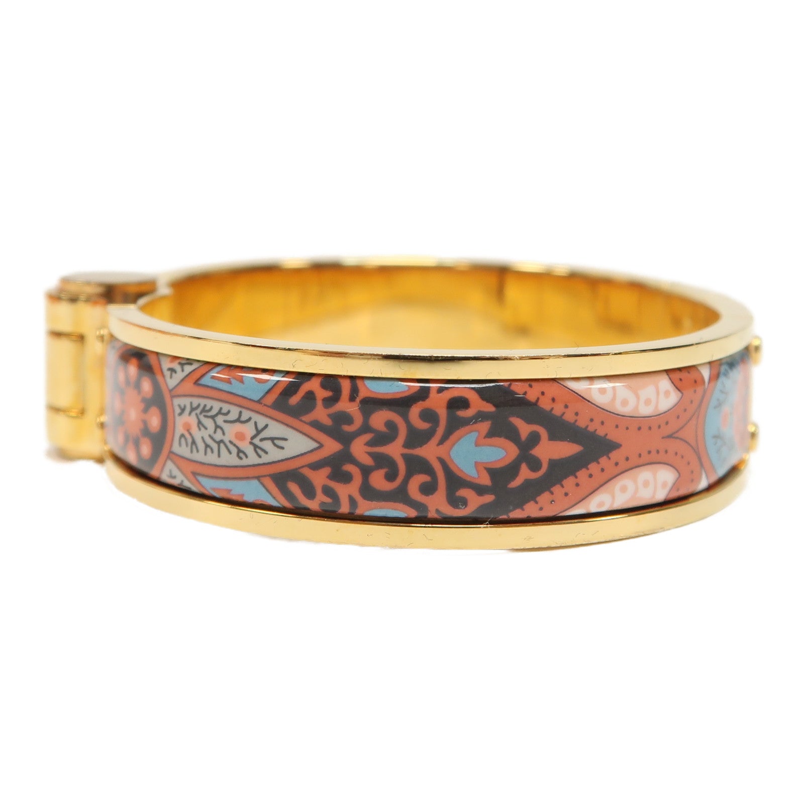 HERMES 金屬Charmierm Bracelet手鐲金色/彩色