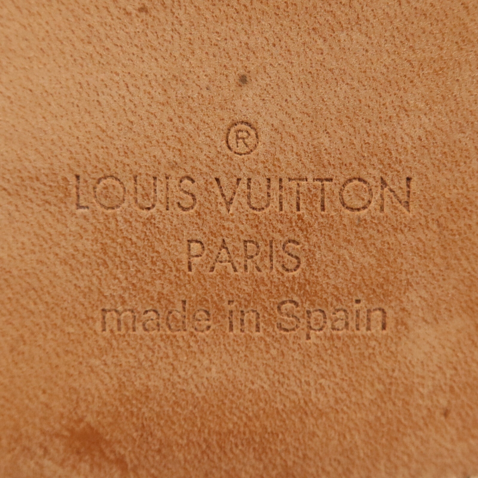 LOUIS VUITTON Monogram Belt 90cm金扣皮帶