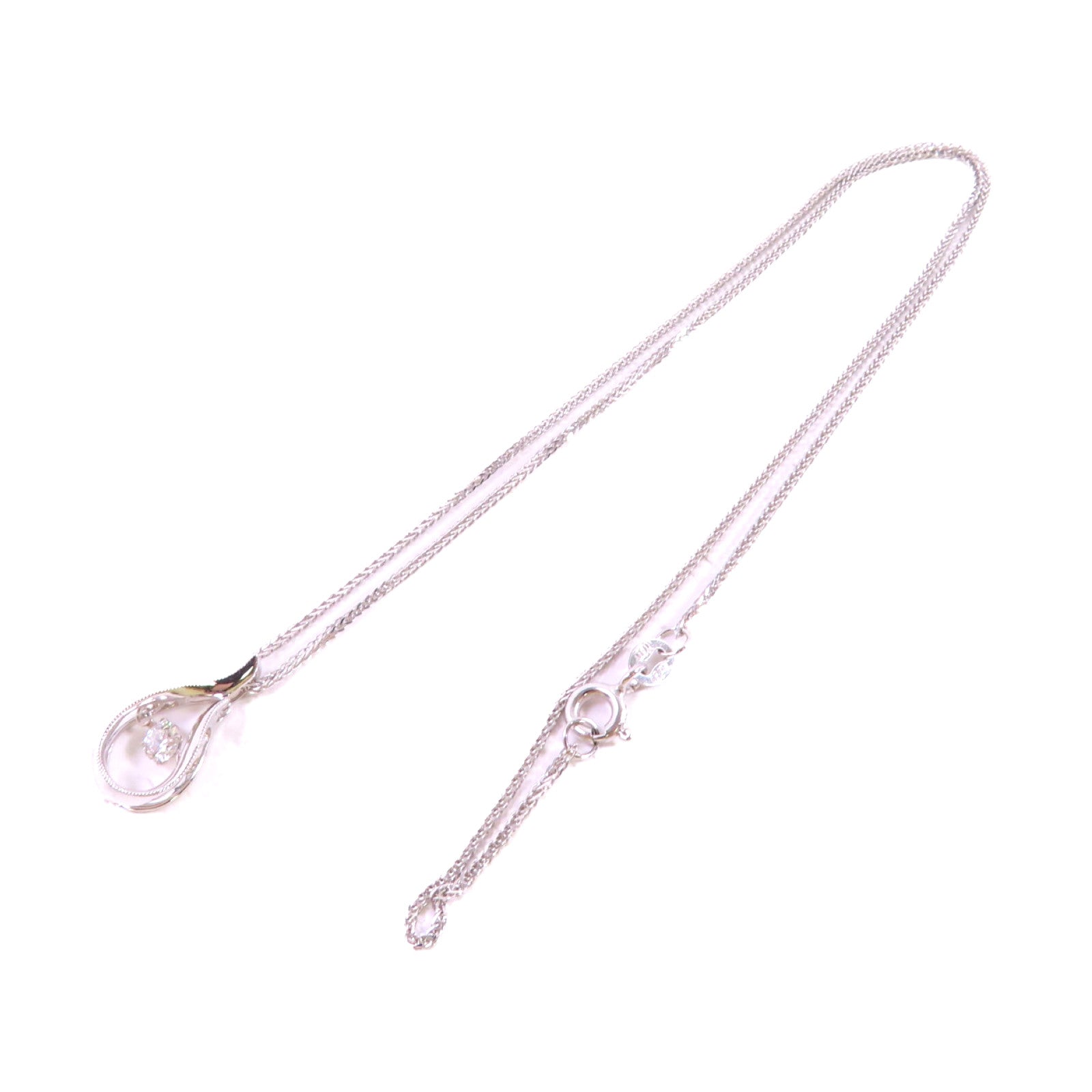 JEWELRY 18K白金/0.23ct鑽石Diamond Necklace項鏈