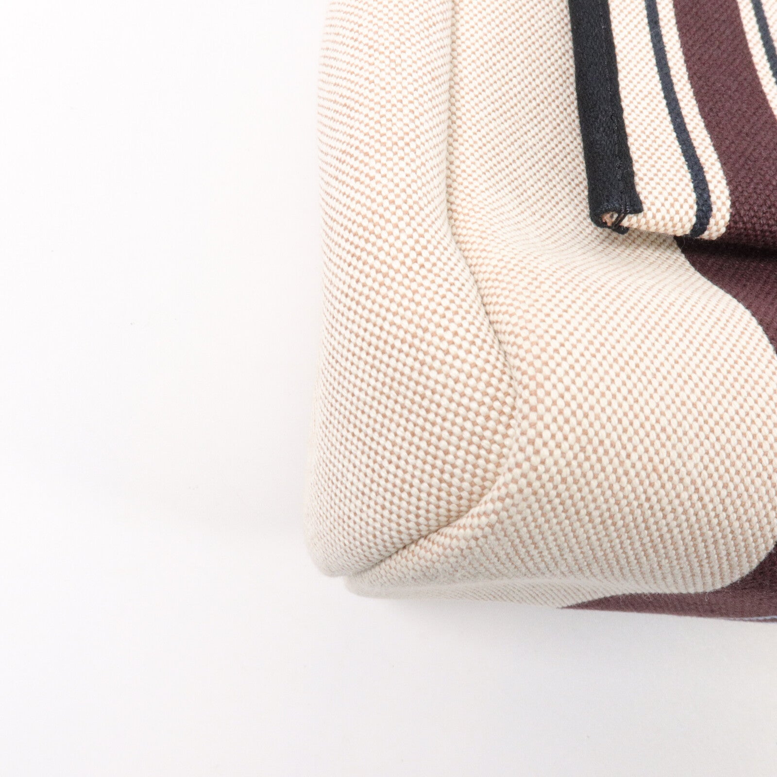 HERMES Toile H帆布Herbag PM Laquered手挽肩背兩用袋