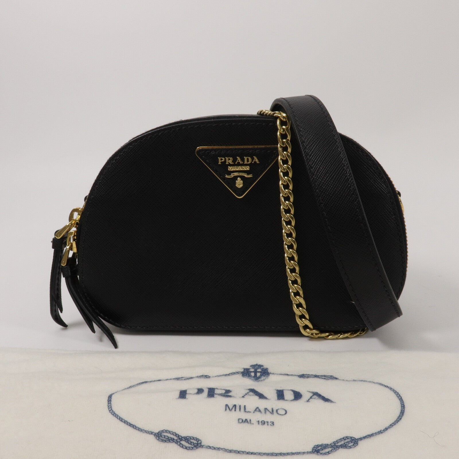 PRADA 牛皮皮革Odette Convertible Belt Bag腰包