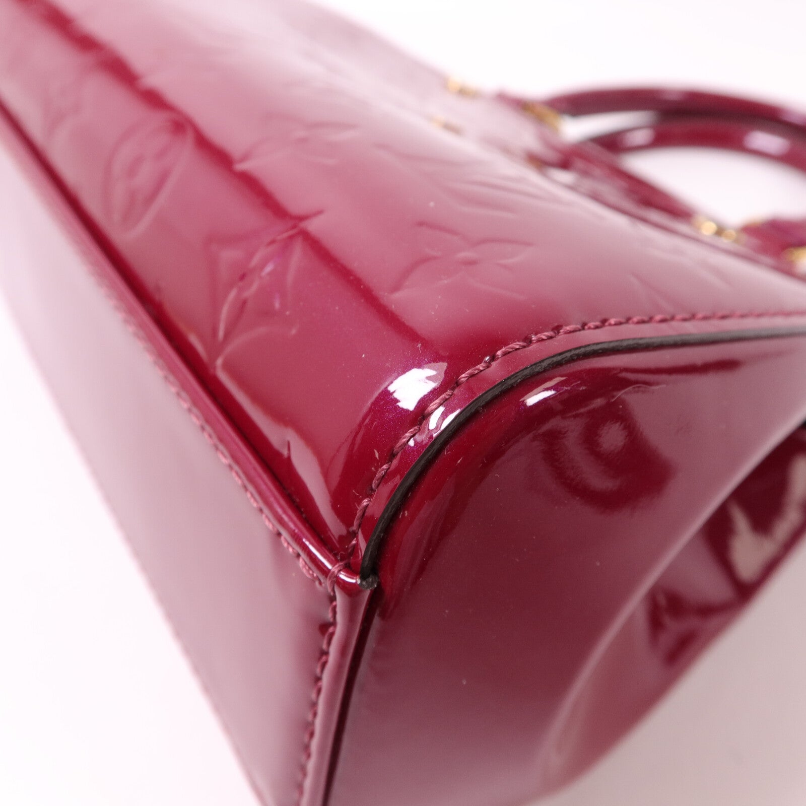 LOUIS VUITTON Monogram Vernis Brera PM手挽肩背兩用袋