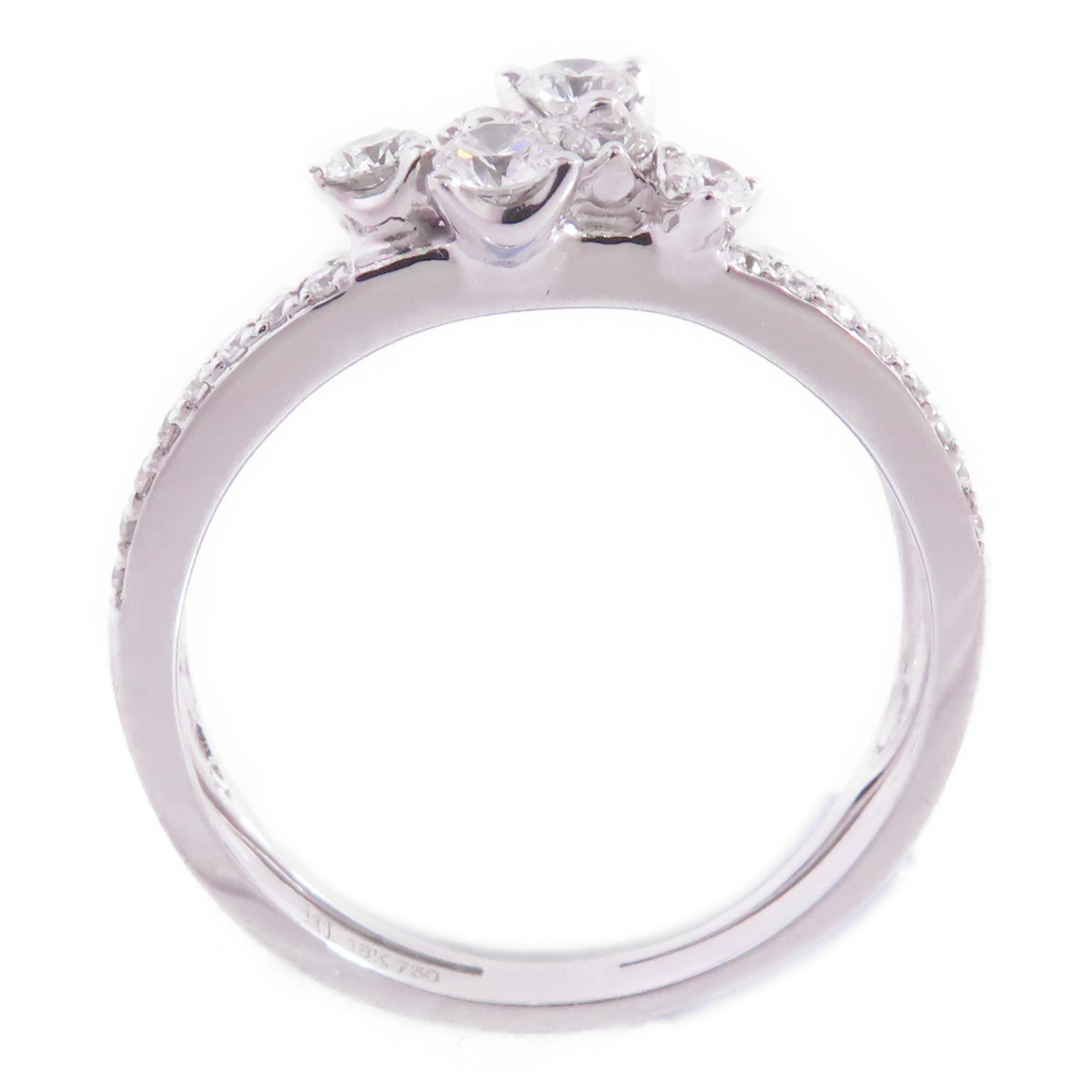 JEWELRY 【激減優惠】18K白金/鑽石Diamond Ring戒指US#6.5