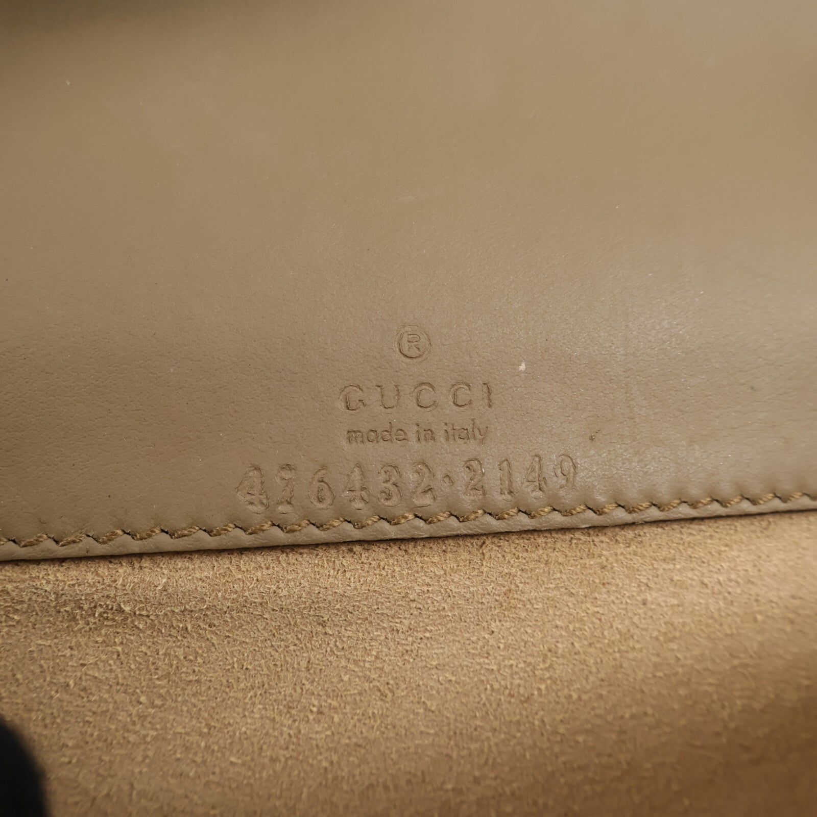 GUCCI 塗層帆布Dionysos Super Mini鏈帶肩背袋