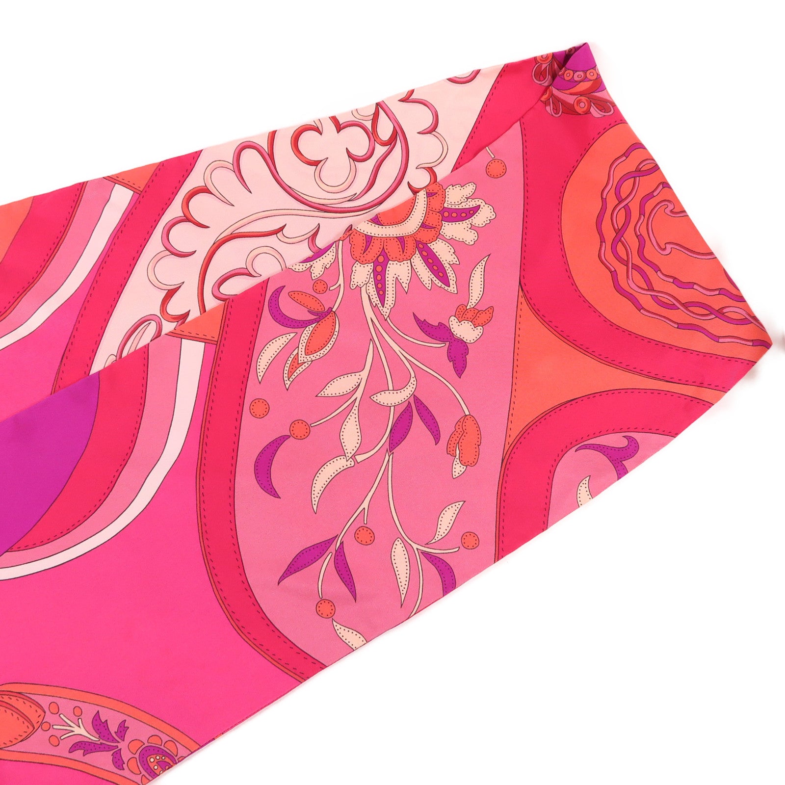 HERMES 絲質Maxi Twilly絲巾