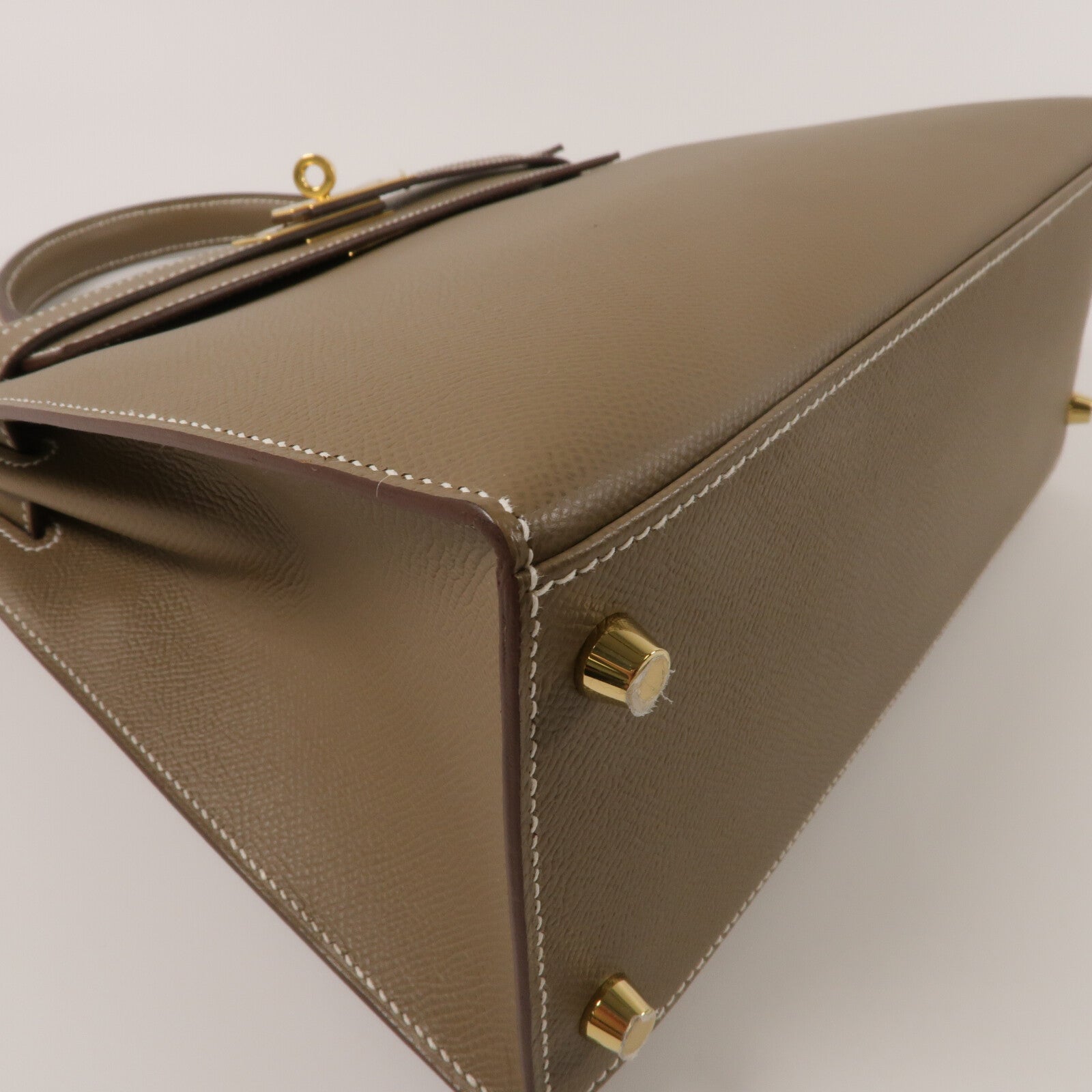 HERMES Kelly 28手挽肩背兩用袋Etoupe