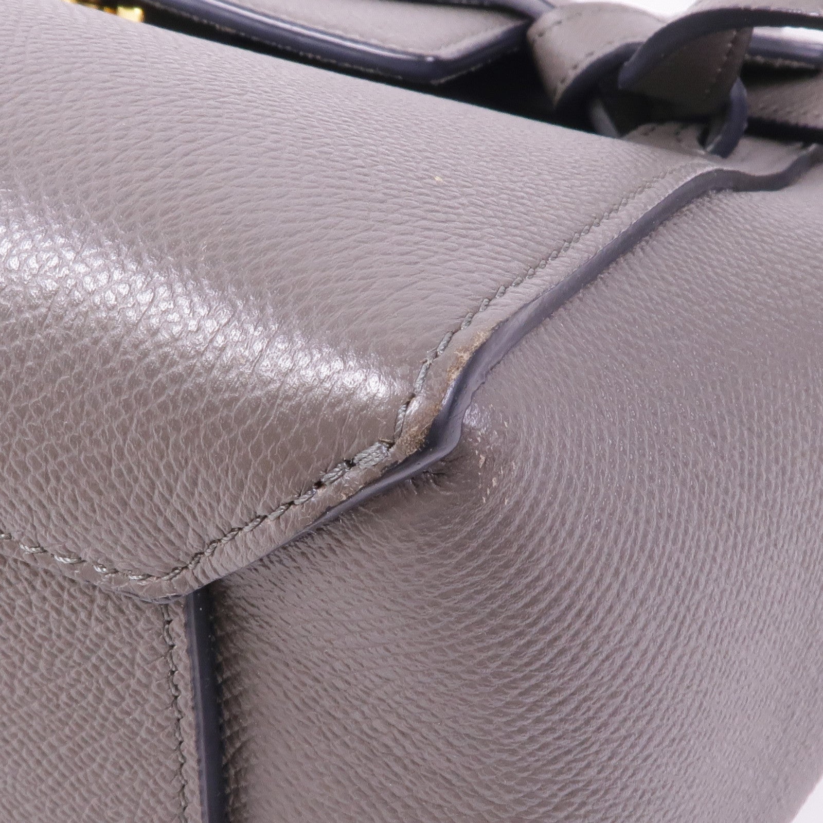 CELINE 牛皮皮革Nano Belt Bag金扣手挽肩背兩用袋