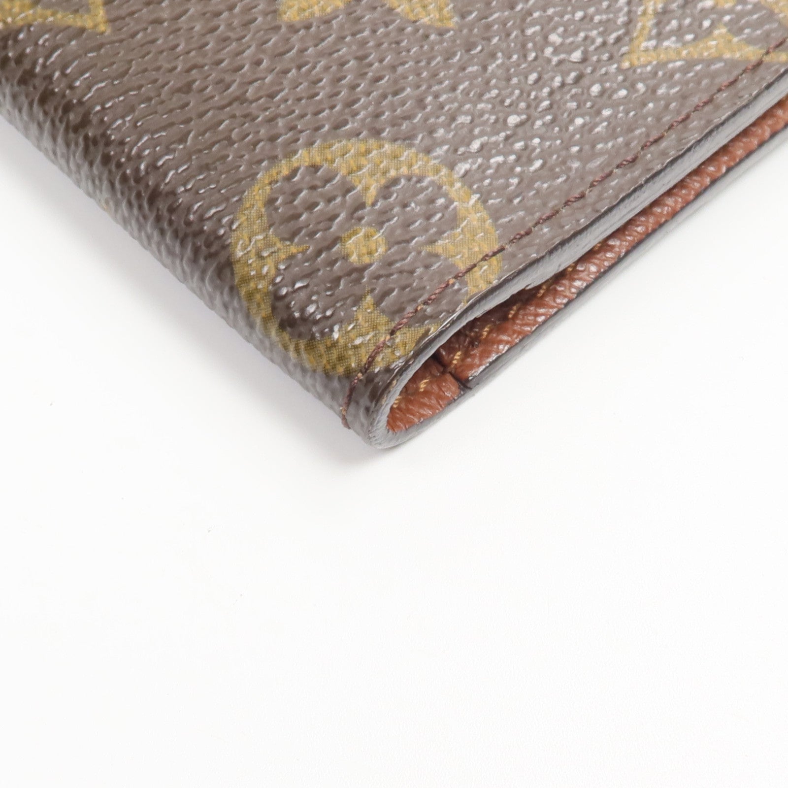 LOUIS VUITTON Monogram Porte Valeurs Cartes Credit長錢包