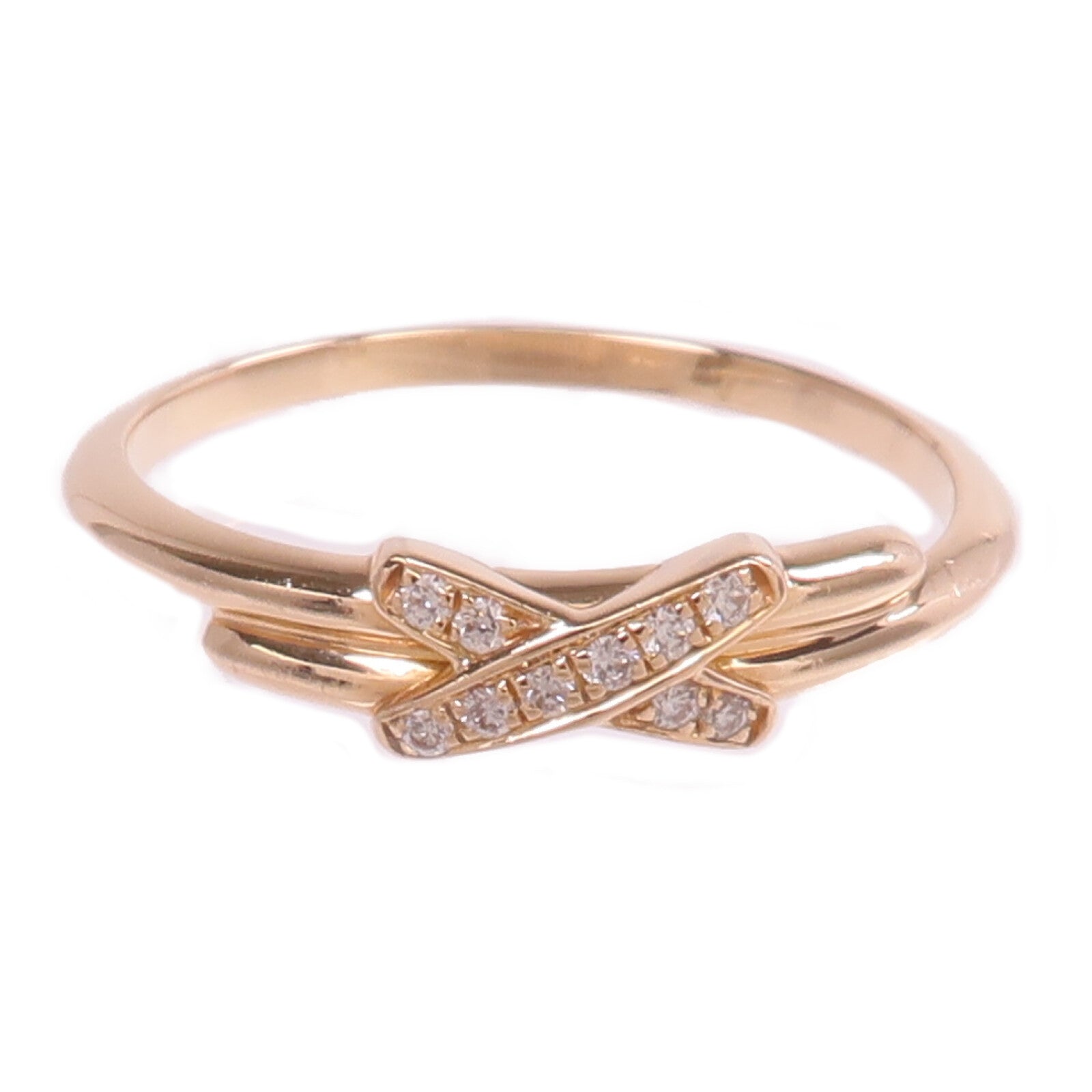 Chaumet 18K玫瑰金Jeux De Liens戒指Chaumet#52