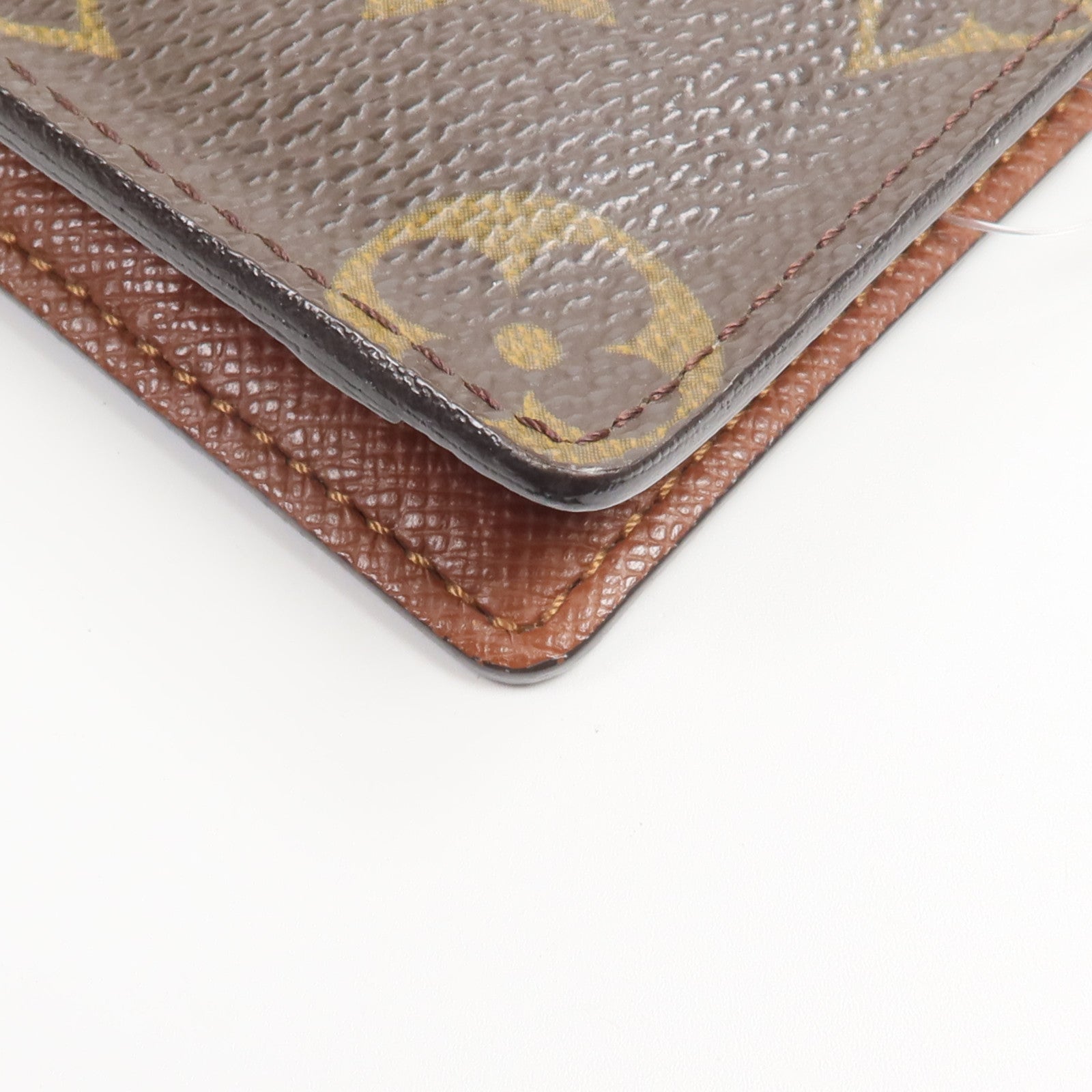 LOUIS VUITTON Monogram Porte Valeurs Cartes Credit長錢包