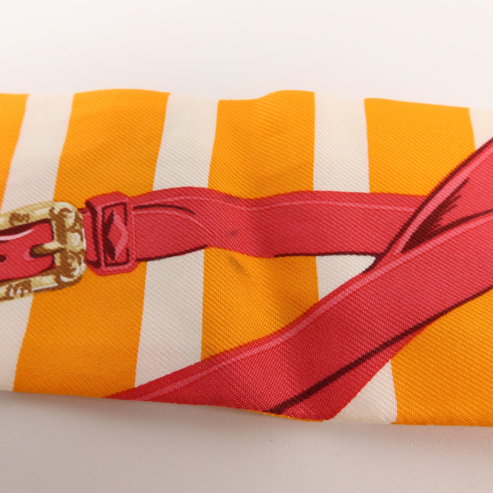HERMES 絲質Twilly絲巾
