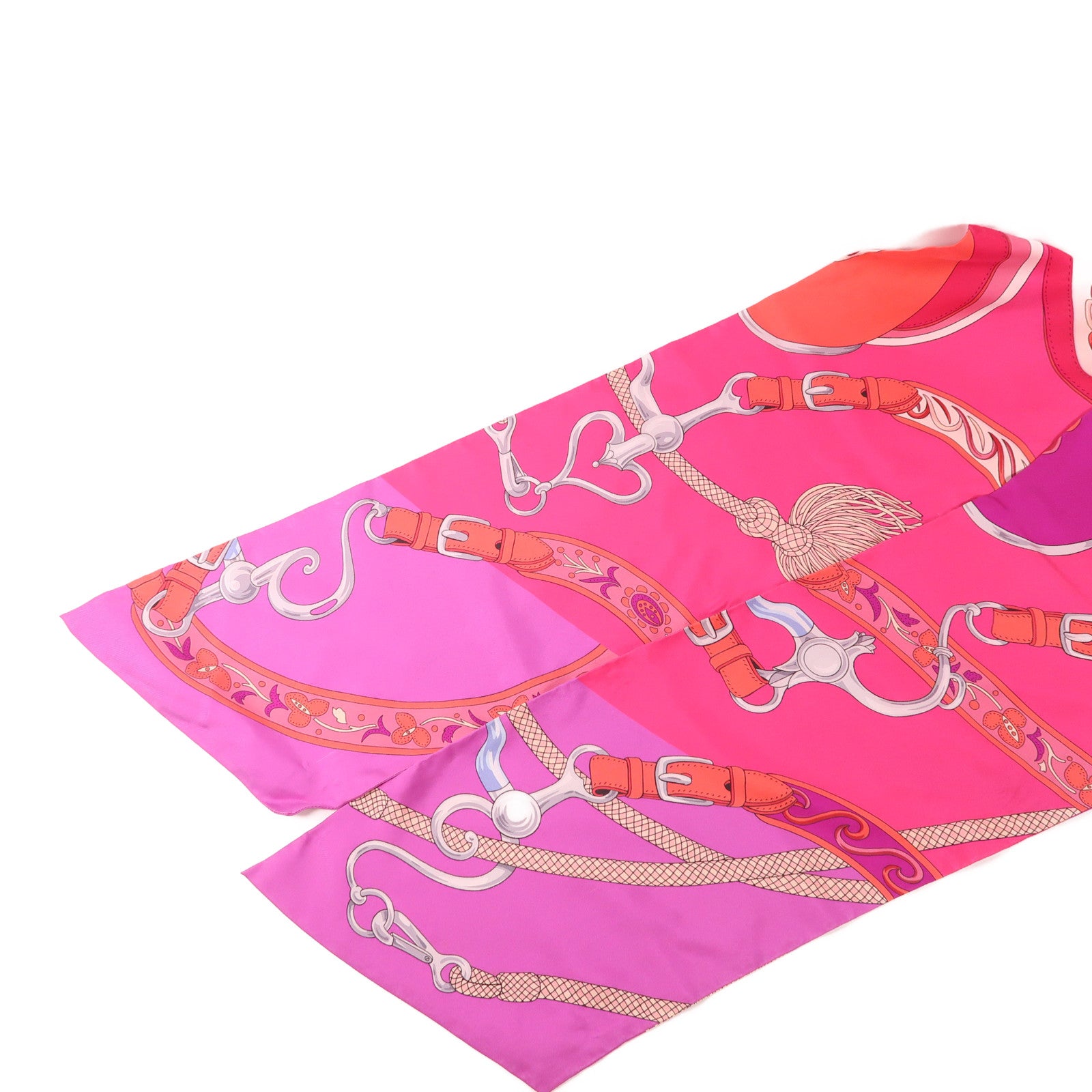 HERMES 【激減優惠】絲質Maxi Twilly絲巾